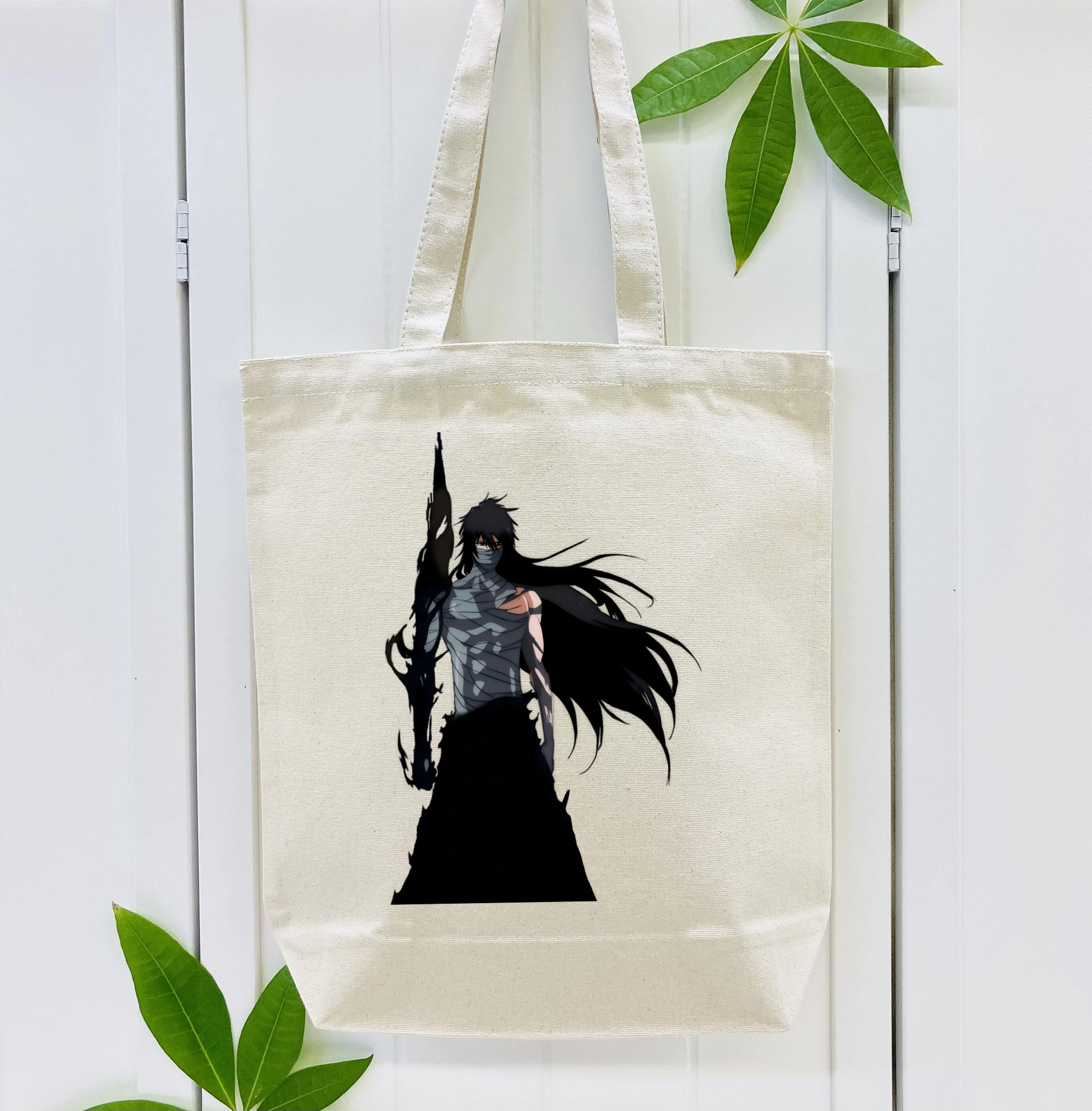 ブリーチ 黒崎一護（くろさき いちご）BLEACH Kurosaki Ichigo 縦型キャンバス生地手提げバッグ　トートバッグ