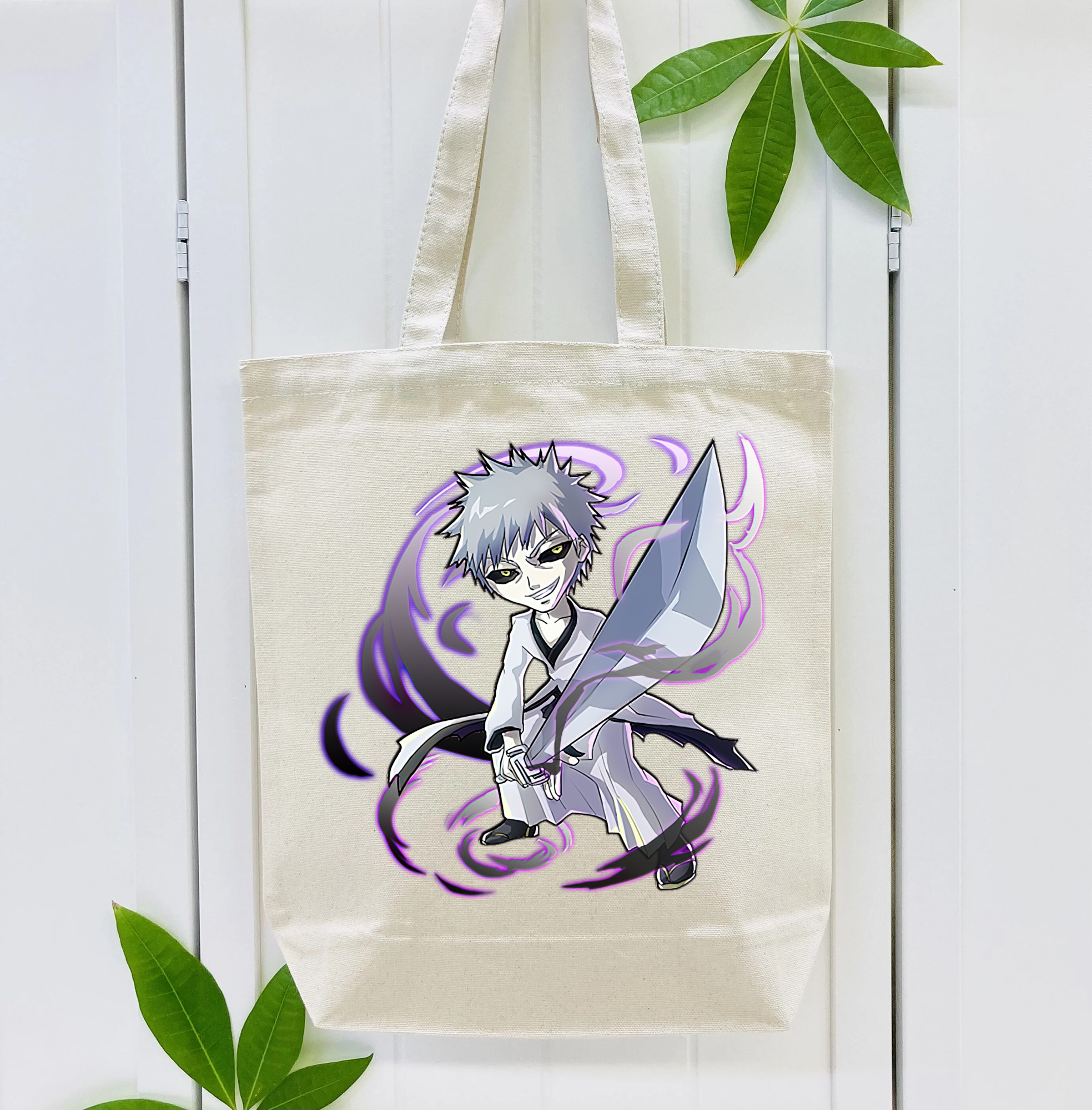 ブリーチ 黒崎一護（くろさき いちご）BLEACH Kurosaki Ichigo 縦型キャンバス生地手提げバッグ　トートバッグ