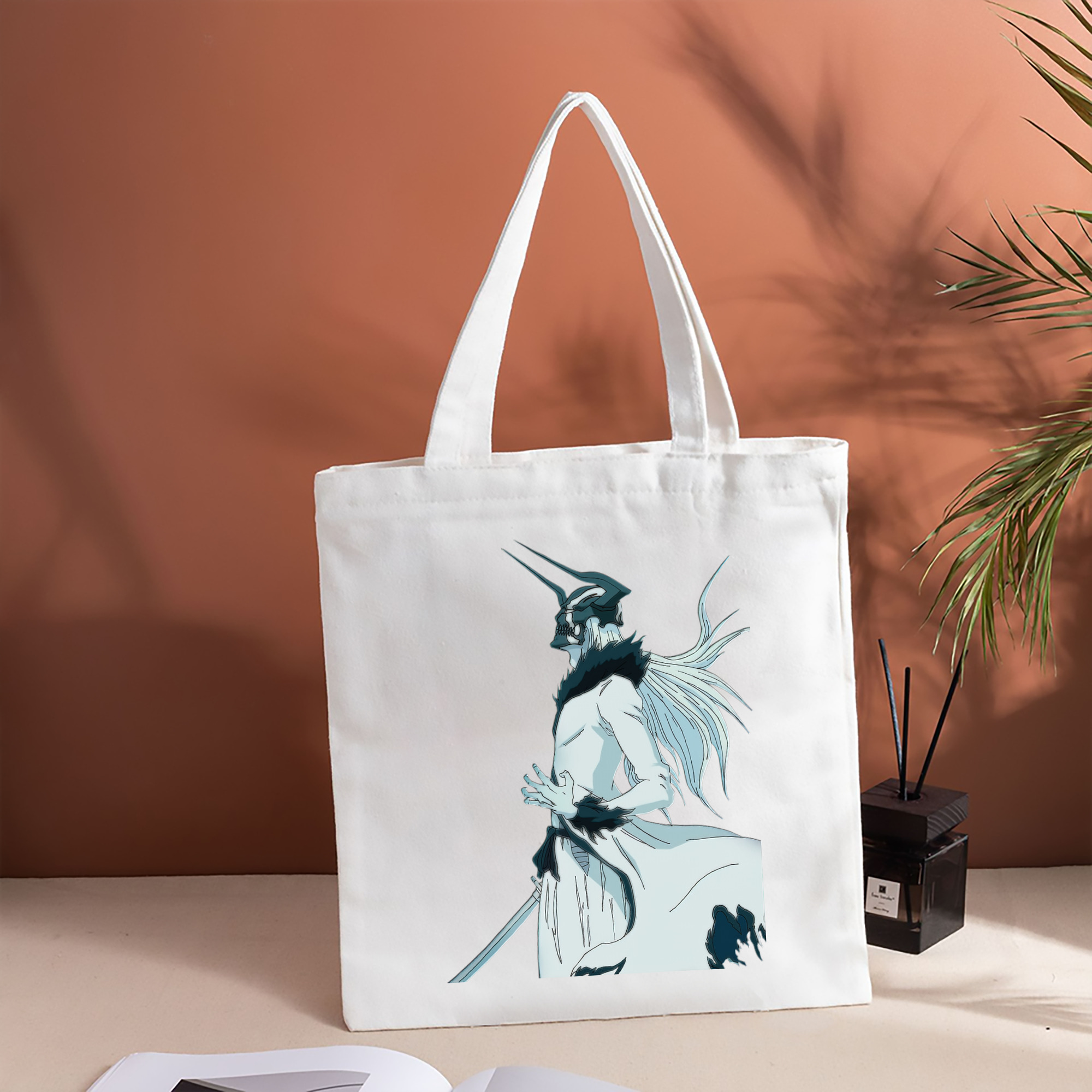 ブリーチ 黒崎一護（くろさき いちご）BLEACH Kurosaki Ichigo 縦型キャンバス生地手提げバッグ　トートバッグ
