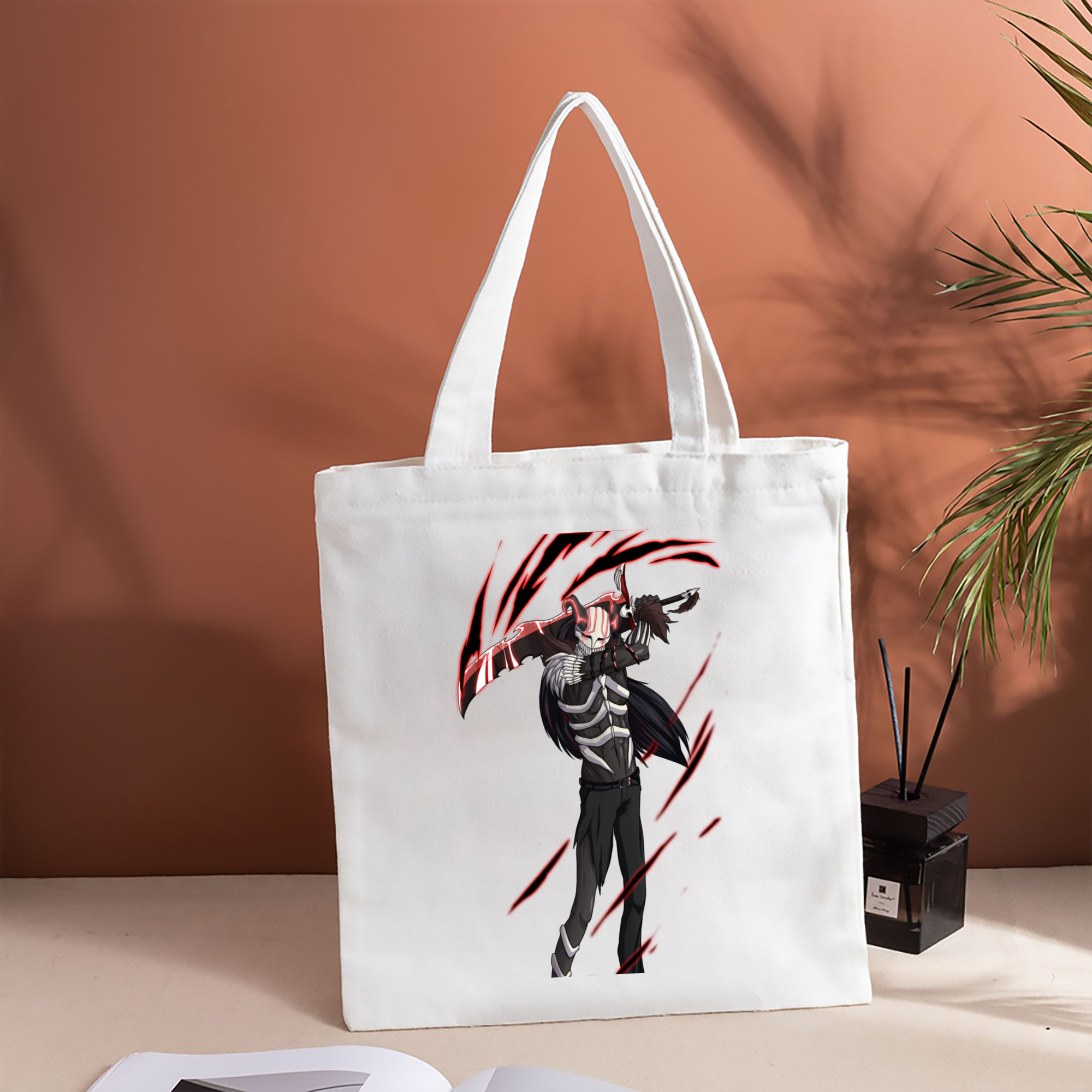 ブリーチ 黒崎一護（くろさき いちご）BLEACH Kurosaki Ichigo 縦型キャンバス生地手提げバッグ　トートバッグ
