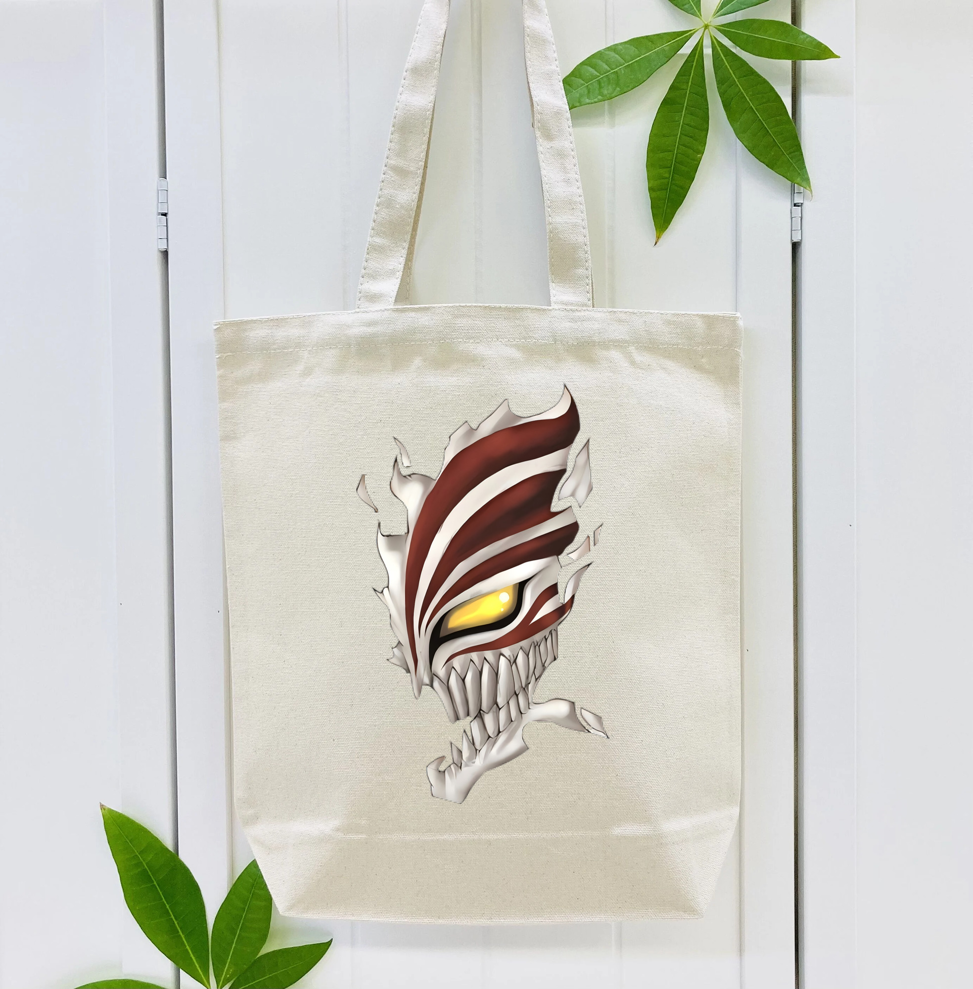 ブリーチ 黒崎一護（くろさき いちご）BLEACH Kurosaki Ichigo 縦型キャンバス生地手提げバッグ　トートバッグ
