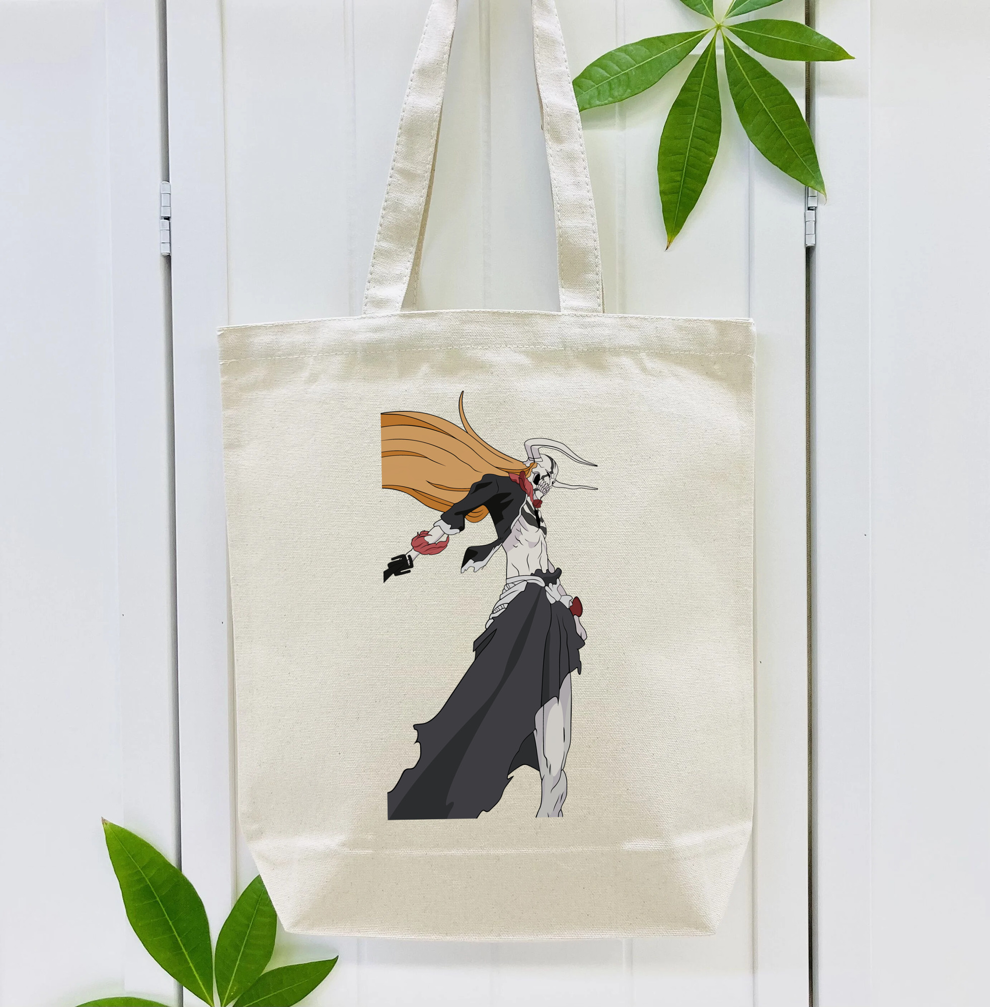 ブリーチ 黒崎一護（くろさき いちご）BLEACH Kurosaki Ichigo 縦型キャンバス生地手提げバッグ　トートバッグ