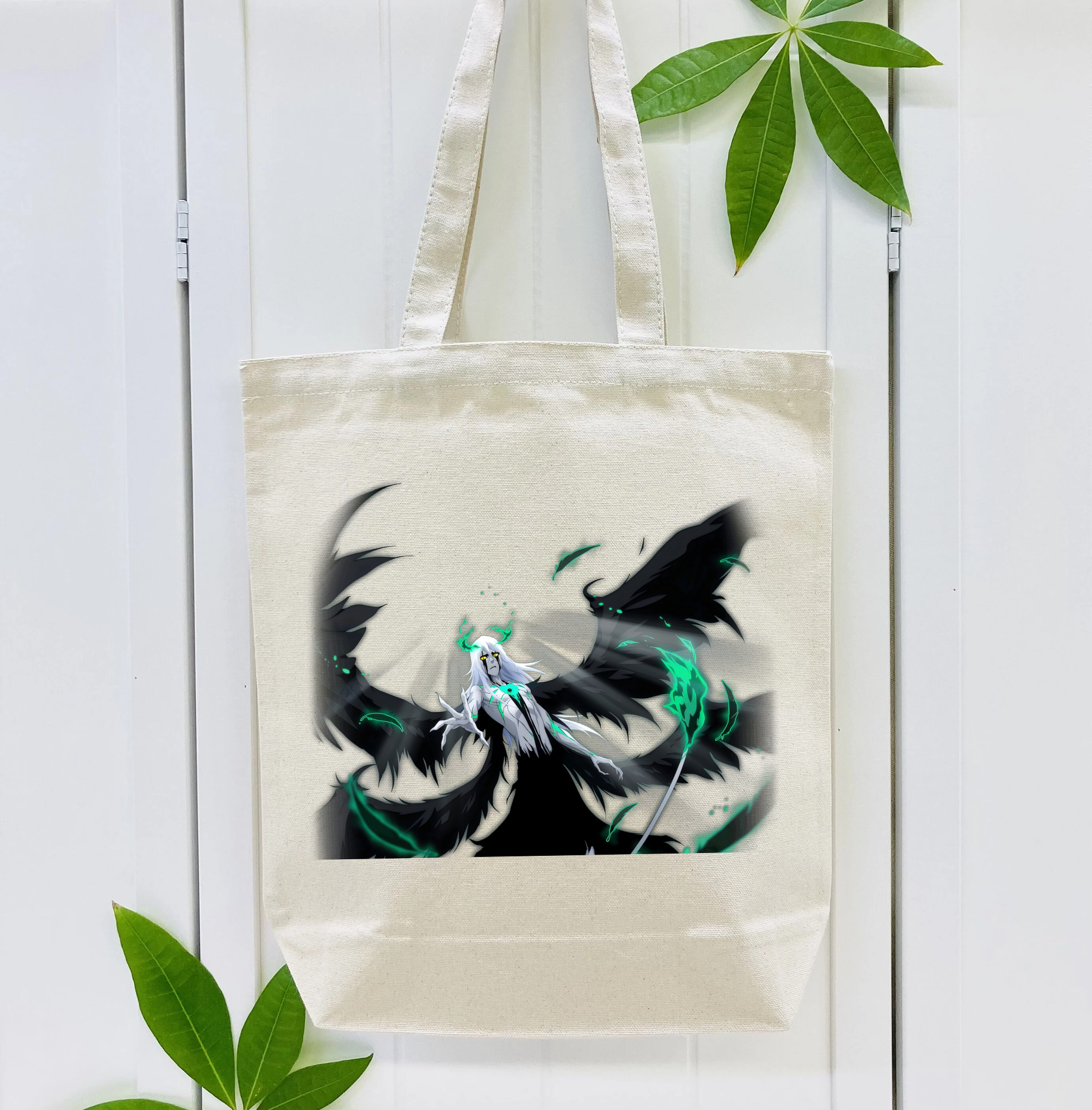 ブリーチ ウルキオラ·シファー BLEACH Ulquiorra cifer 縦型キャンバス生地手提げバッグ　トートバッグ