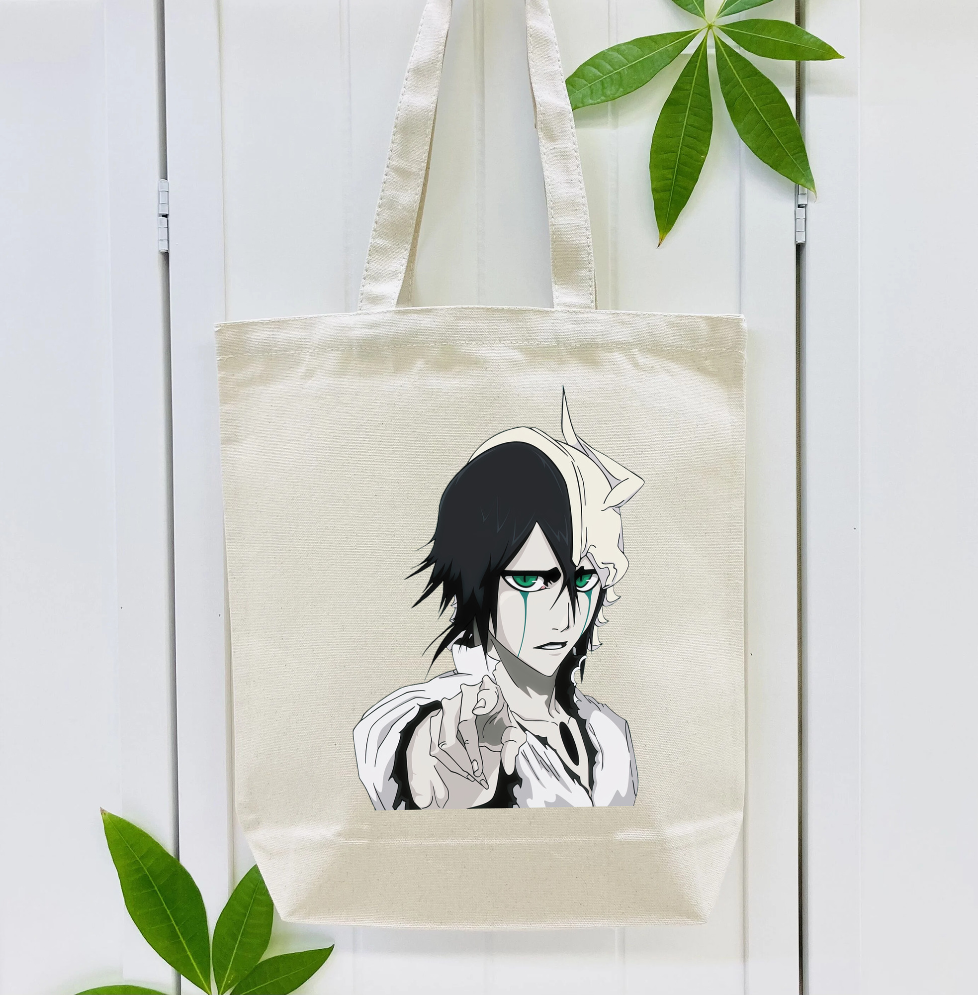 ブリーチ ウルキオラ·シファー BLEACH Ulquiorra cifer 縦型キャンバス生地手提げバッグ　トートバッグ