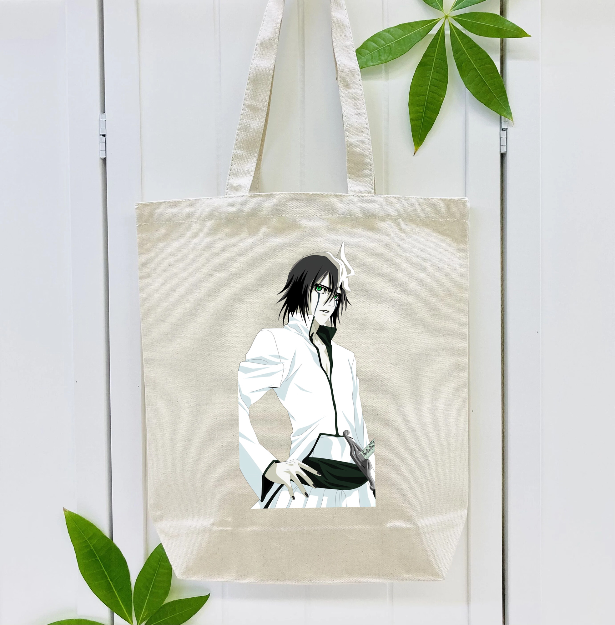ブリーチ ウルキオラ·シファー BLEACH Ulquiorra cifer 縦型キャンバス生地手提げバッグ　トートバッグ