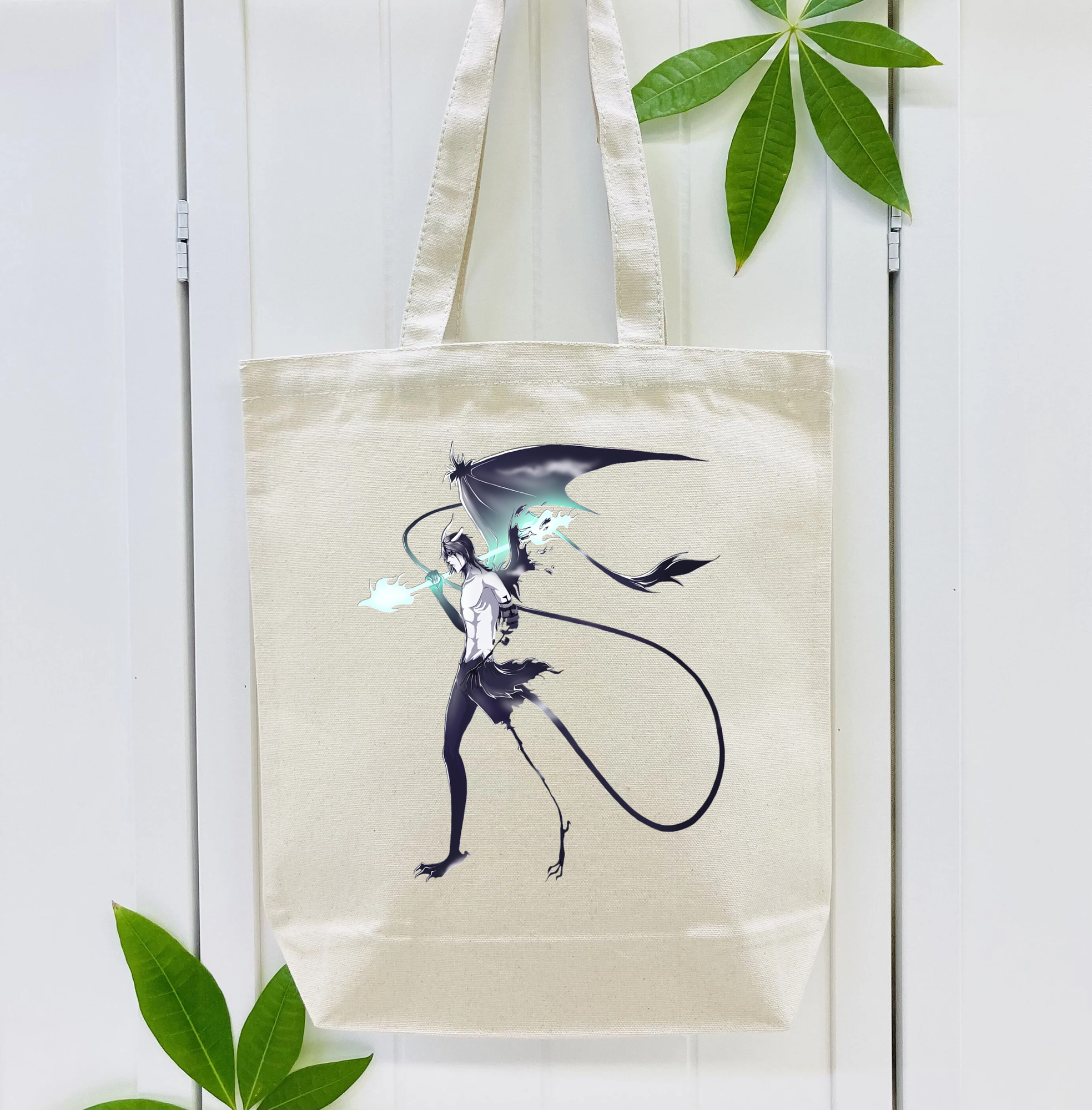 ブリーチ ウルキオラ·シファー BLEACH Ulquiorra cifer 縦型キャンバス生地手提げバッグ　トートバッグ