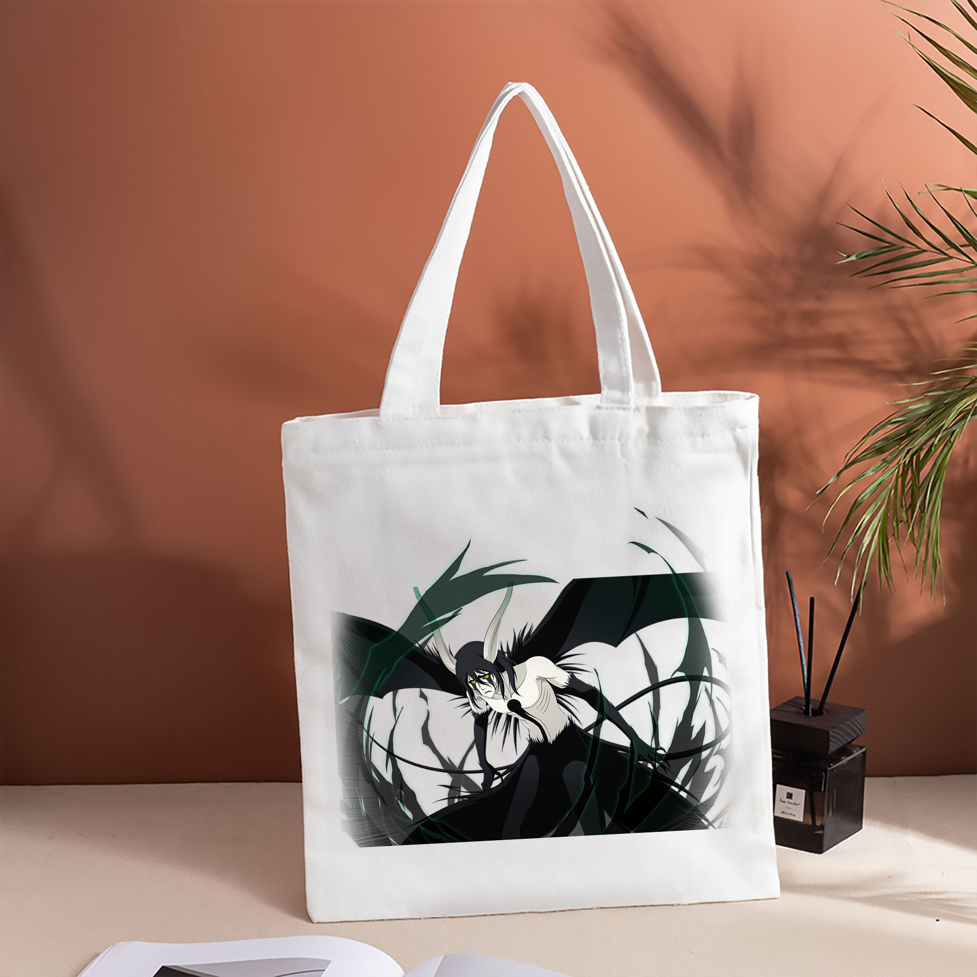 ブリーチ ウルキオラ·シファー BLEACH Ulquiorra cifer 縦型キャンバス生地手提げバッグ　トートバッグ
