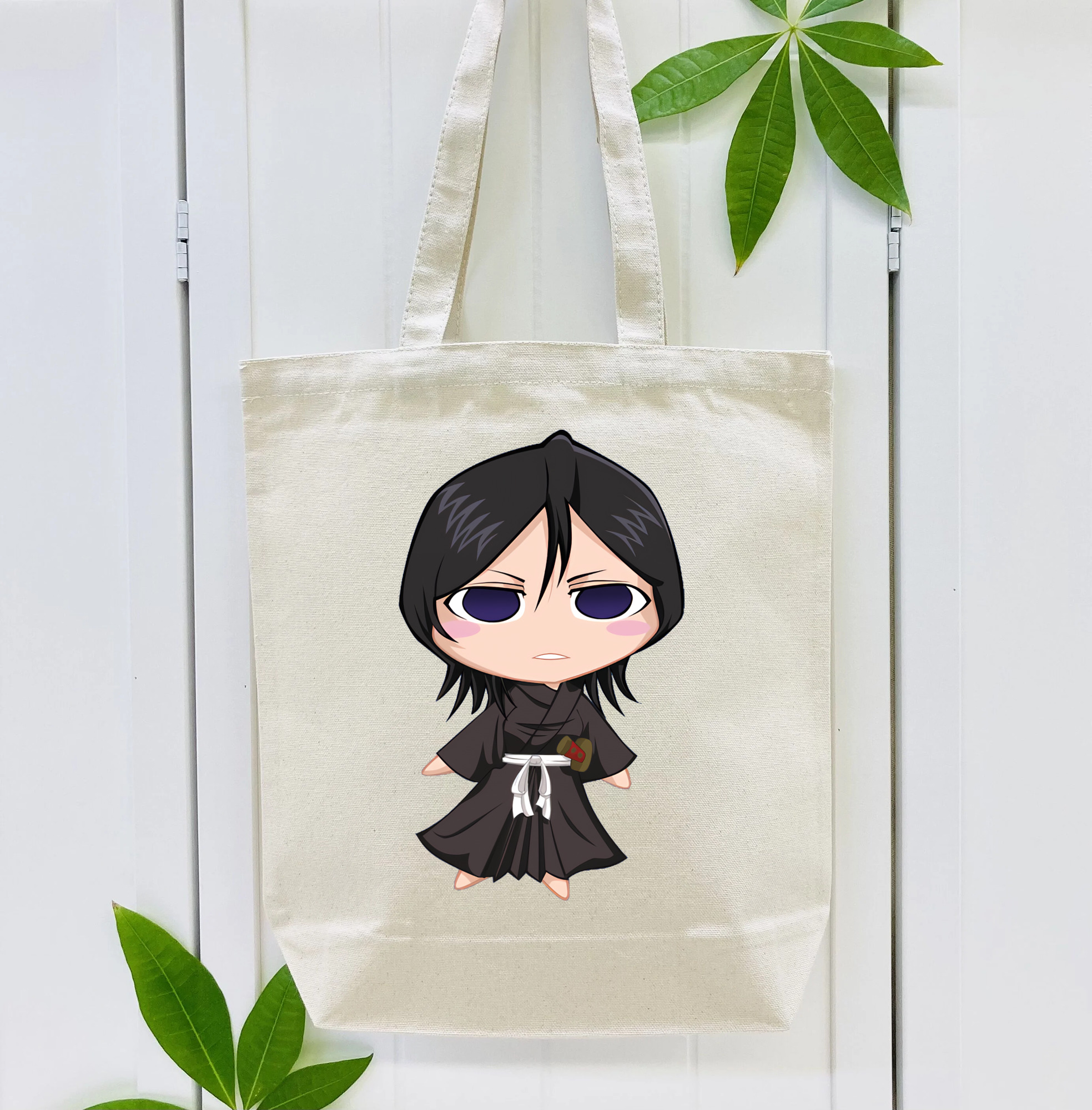 ブリーチ 朽木ルキア BLEACH Kuchiki Rukia 縦型キャンバス生地手提げバッグ　トートバッグ