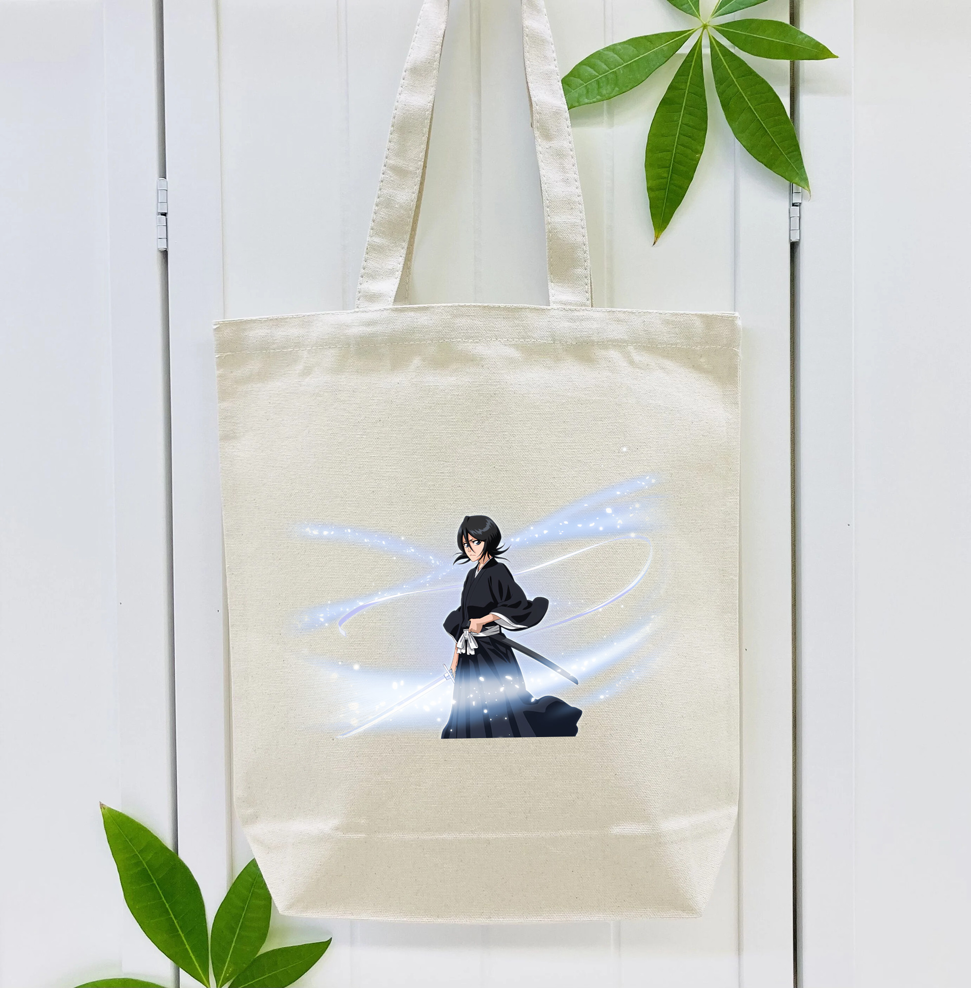 ブリーチ 朽木ルキア BLEACH Kuchiki Rukia 縦型キャンバス生地手提げバッグ　トートバッグ