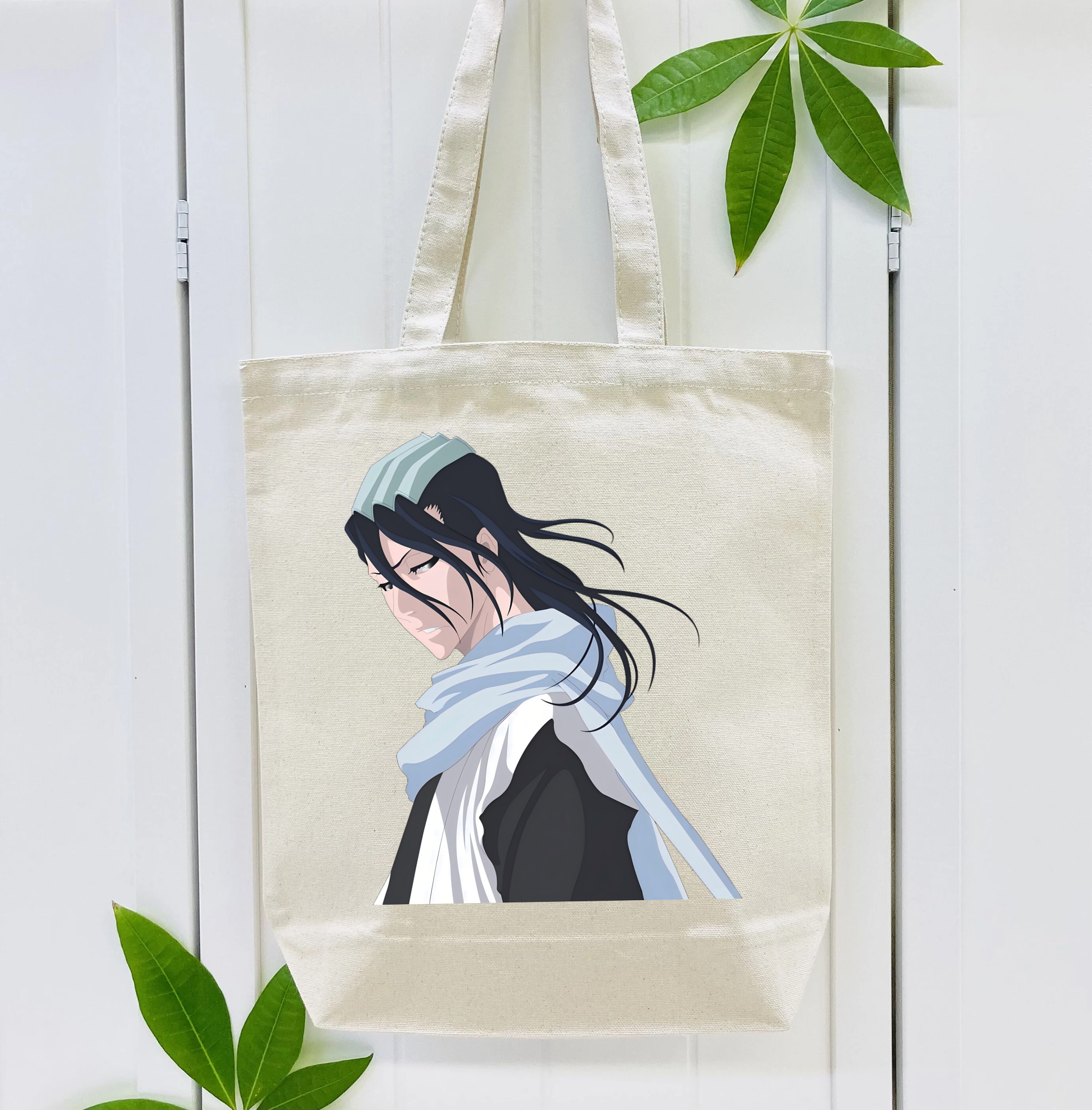 ブリーチ くちき びゃくや BLEACH Kuchiki Byakuya 縦型キャンバス生地手提げバッグ　トートバッグ