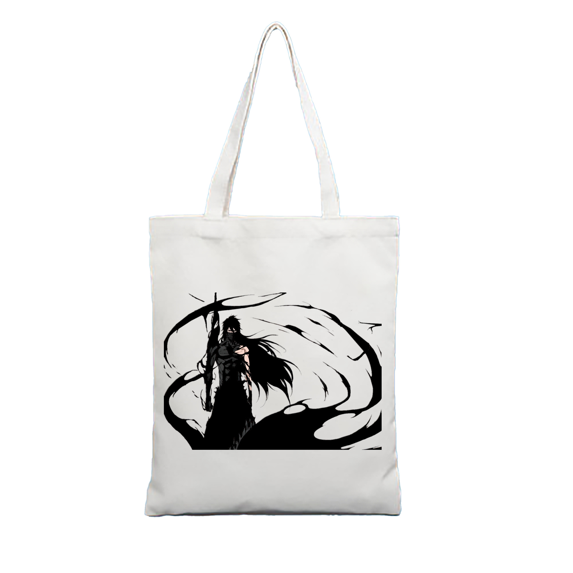 （画像用） ブリーチ 黒崎一護（くろさき いちご）BLEACH Kurosaki Ichigo 縦型キャンバス生地手提げバッグ　トートバッグ