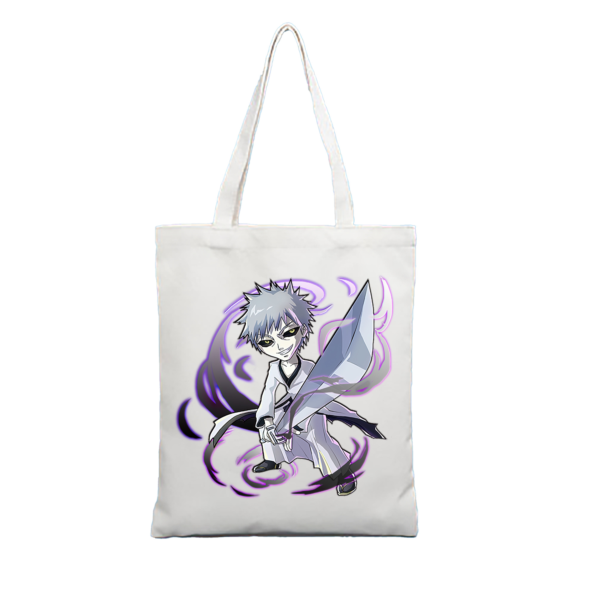 （画像用） ブリーチ 黒崎一護（くろさき いちご）BLEACH Kurosaki Ichigo 縦型キャンバス生地手提げバッグ　トートバッグ