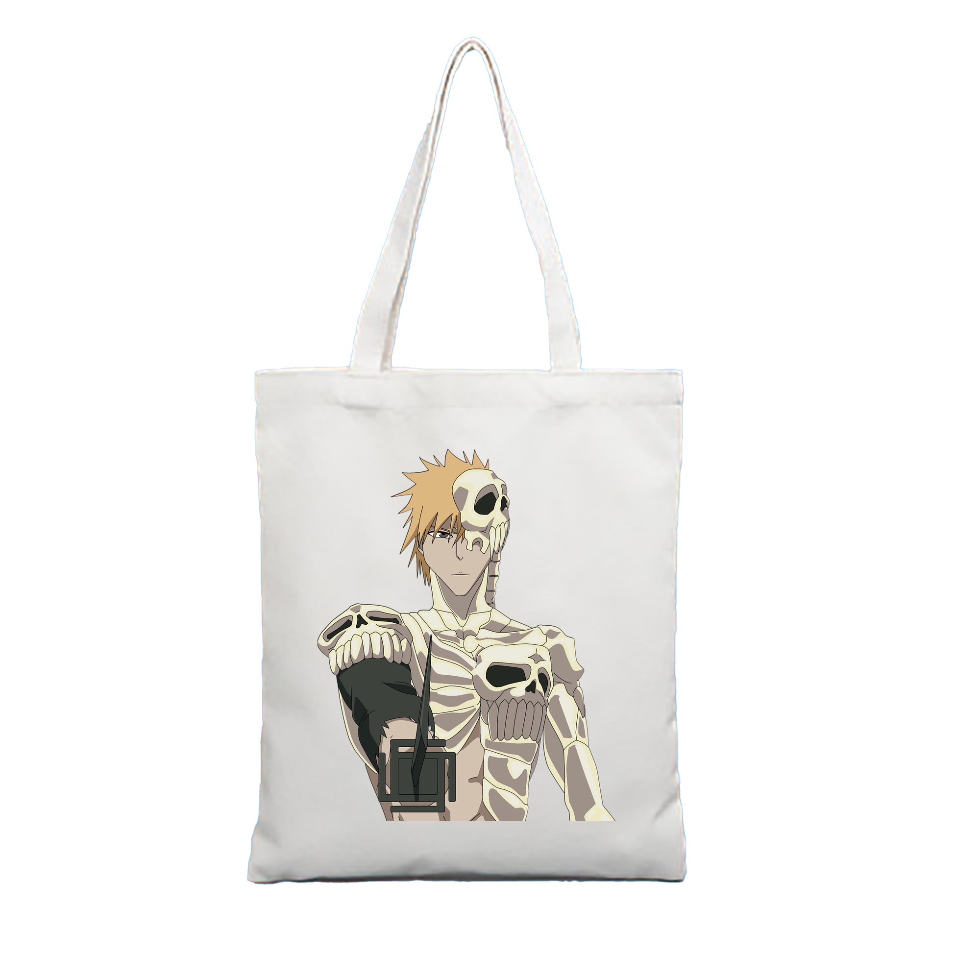 （画像用） ブリーチ 黒崎一護（くろさき いちご）BLEACH Kurosaki Ichigo 縦型キャンバス生地手提げバッグ　トートバッグ