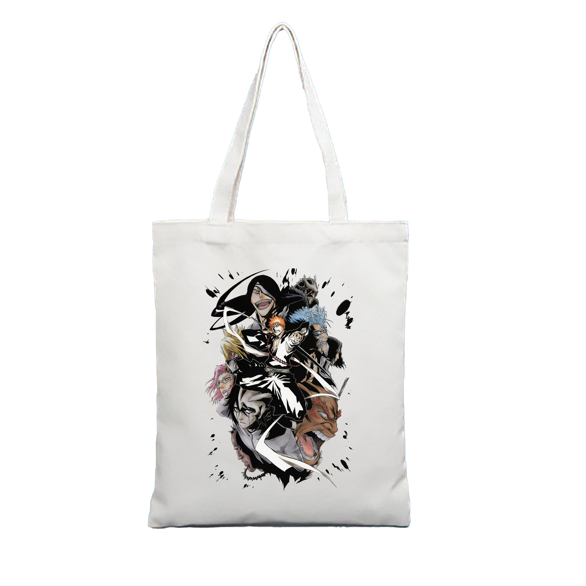 （画像用） ブリーチ 黒崎一護（くろさき いちご）BLEACH Kurosaki Ichigo 縦型キャンバス生地手提げバッグ　トートバッグ