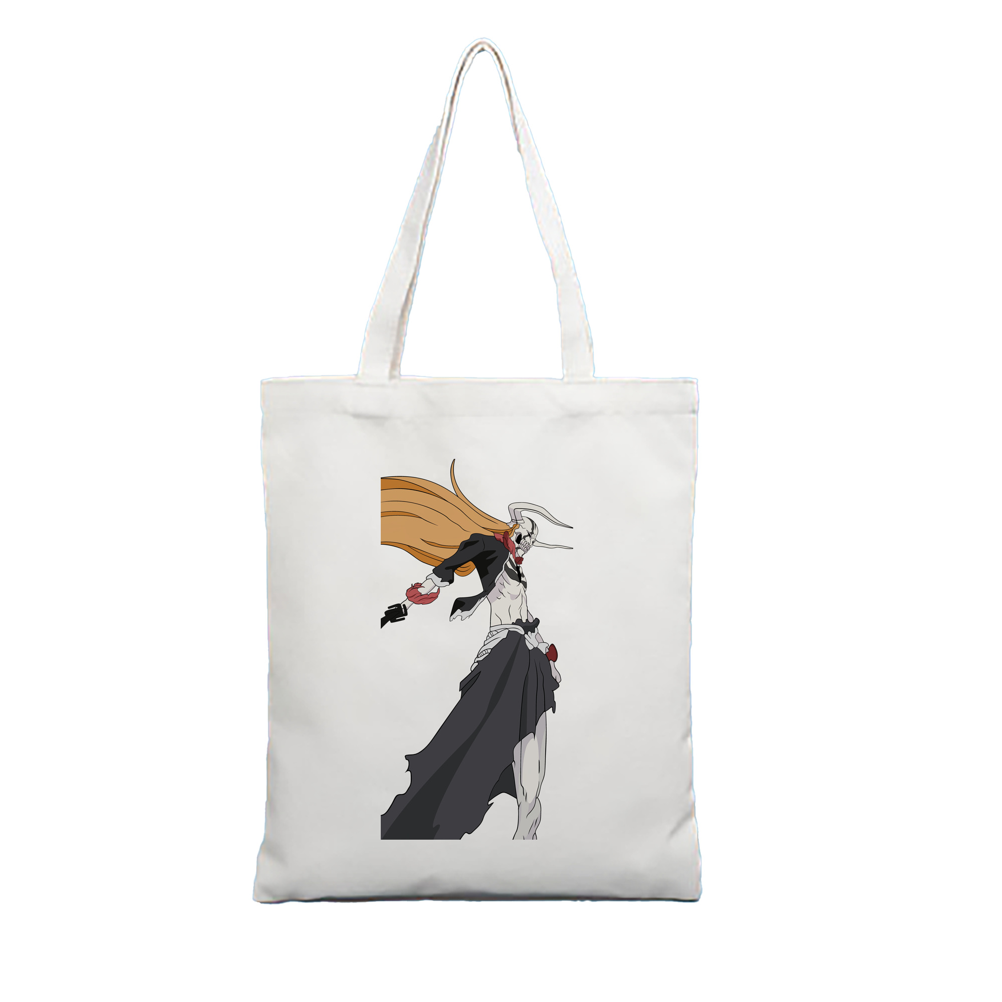 （画像用） ブリーチ 黒崎一護（くろさき いちご）BLEACH Kurosaki Ichigo 縦型キャンバス生地手提げバッグ　トートバッグ