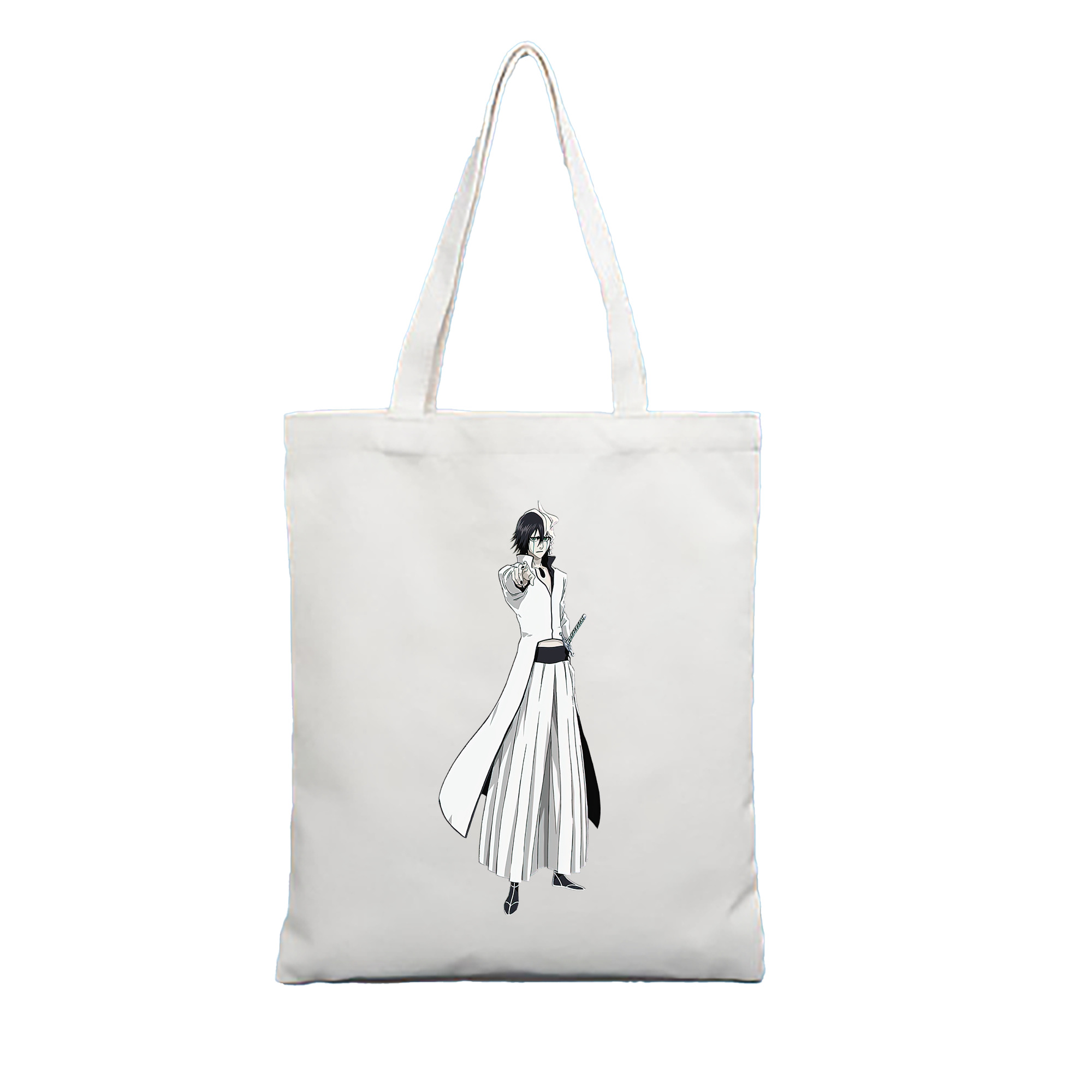 （画像用） ブリーチ ウルキオラ·シファー BLEACH Ulquiorra cifer 縦型キャンバス生地手提げバッグ　トートバッグ
