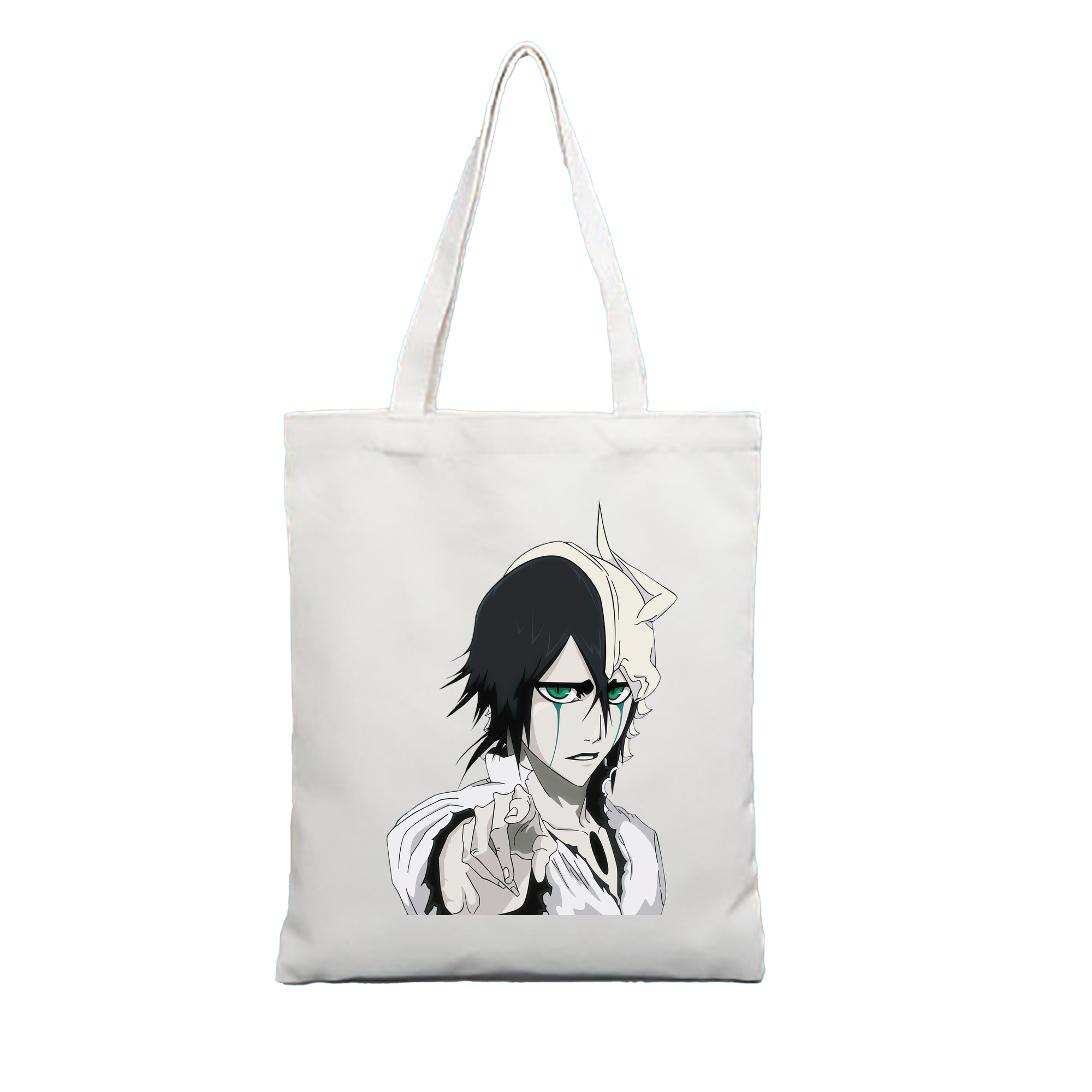 （画像用） ブリーチ ウルキオラ·シファー BLEACH Ulquiorra cifer 縦型キャンバス生地手提げバッグ　トートバッグ