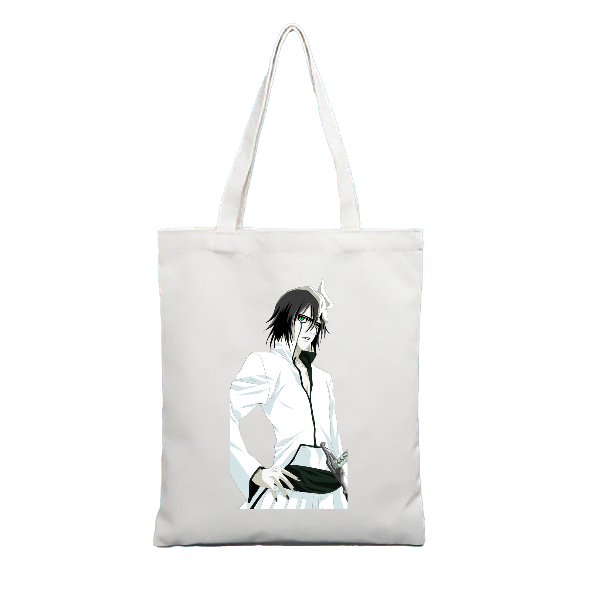 （画像用） ブリーチ ウルキオラ·シファー BLEACH Ulquiorra cifer 縦型キャンバス生地手提げバッグ　トートバッグ