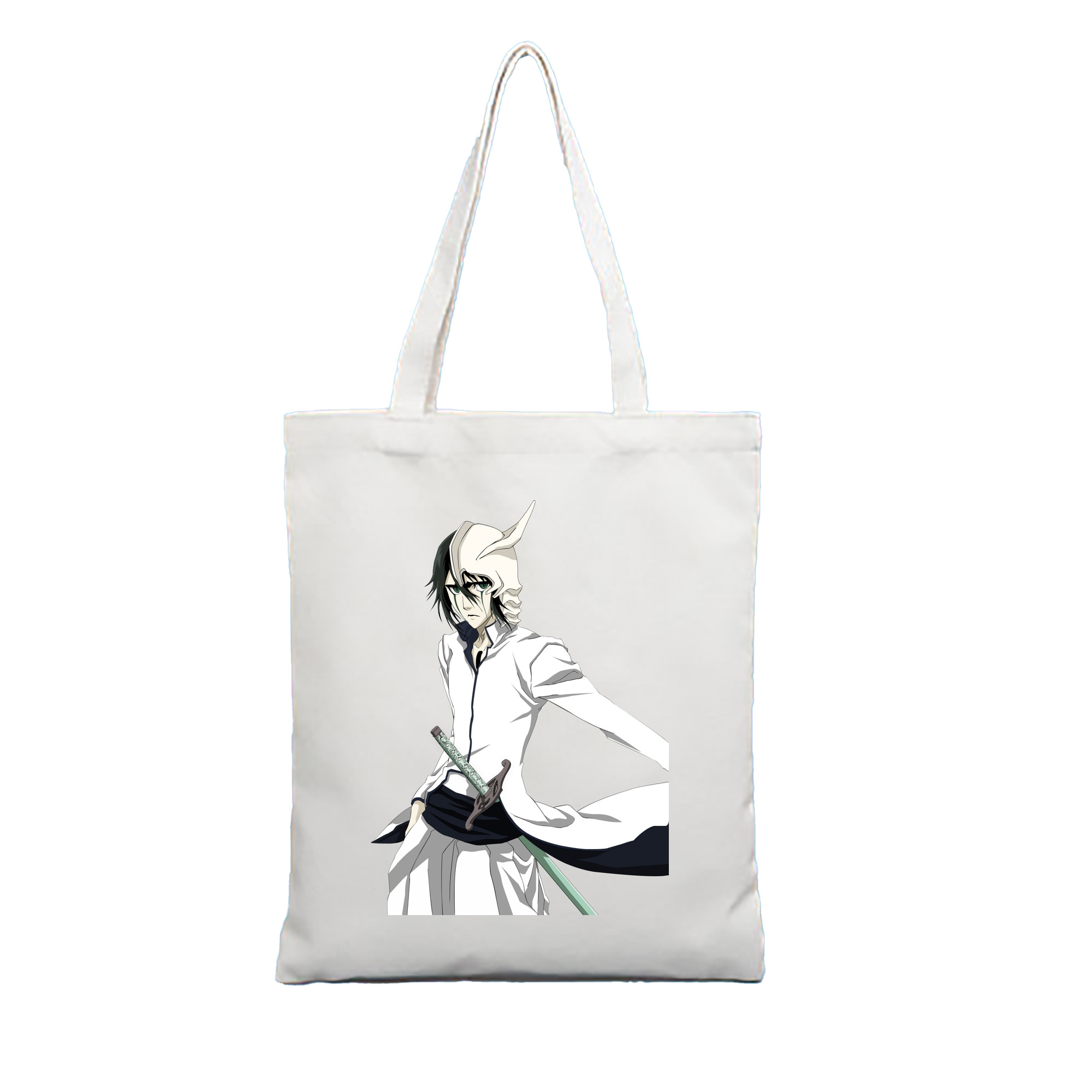 （画像用） ブリーチ ウルキオラ·シファー BLEACH Ulquiorra cifer 縦型キャンバス生地手提げバッグ　トートバッグ