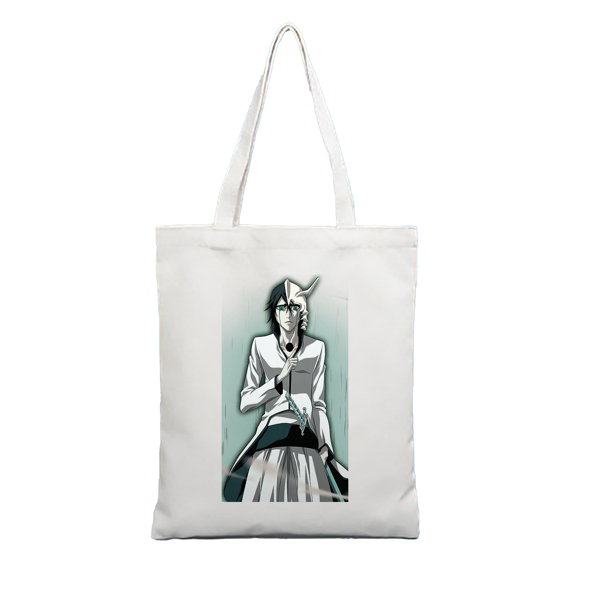 （画像用） ブリーチ ウルキオラ·シファー BLEACH Ulquiorra cifer 縦型キャンバス生地手提げバッグ　トートバッグ