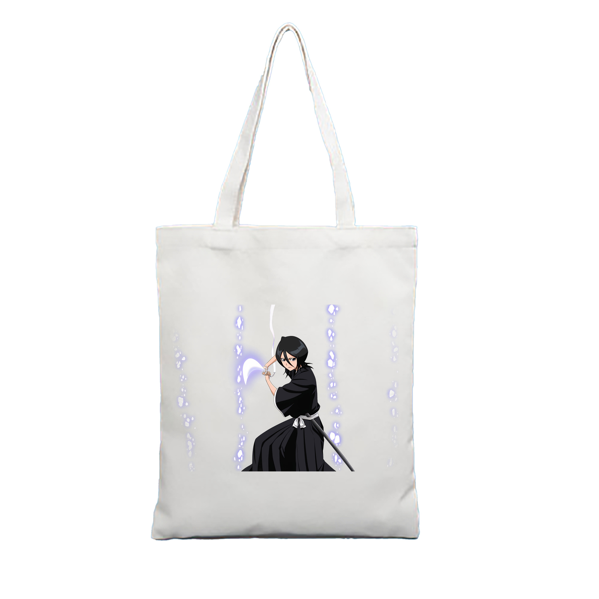 （画像用） ブリーチ 朽木ルキア BLEACH Kuchiki Rukia 縦型キャンバス生地手提げバッグ　トートバッグ