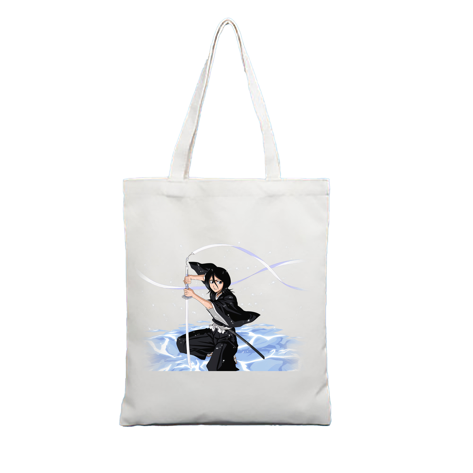 （画像用） ブリーチ 朽木ルキア BLEACH Kuchiki Rukia 縦型キャンバス生地手提げバッグ　トートバッグ