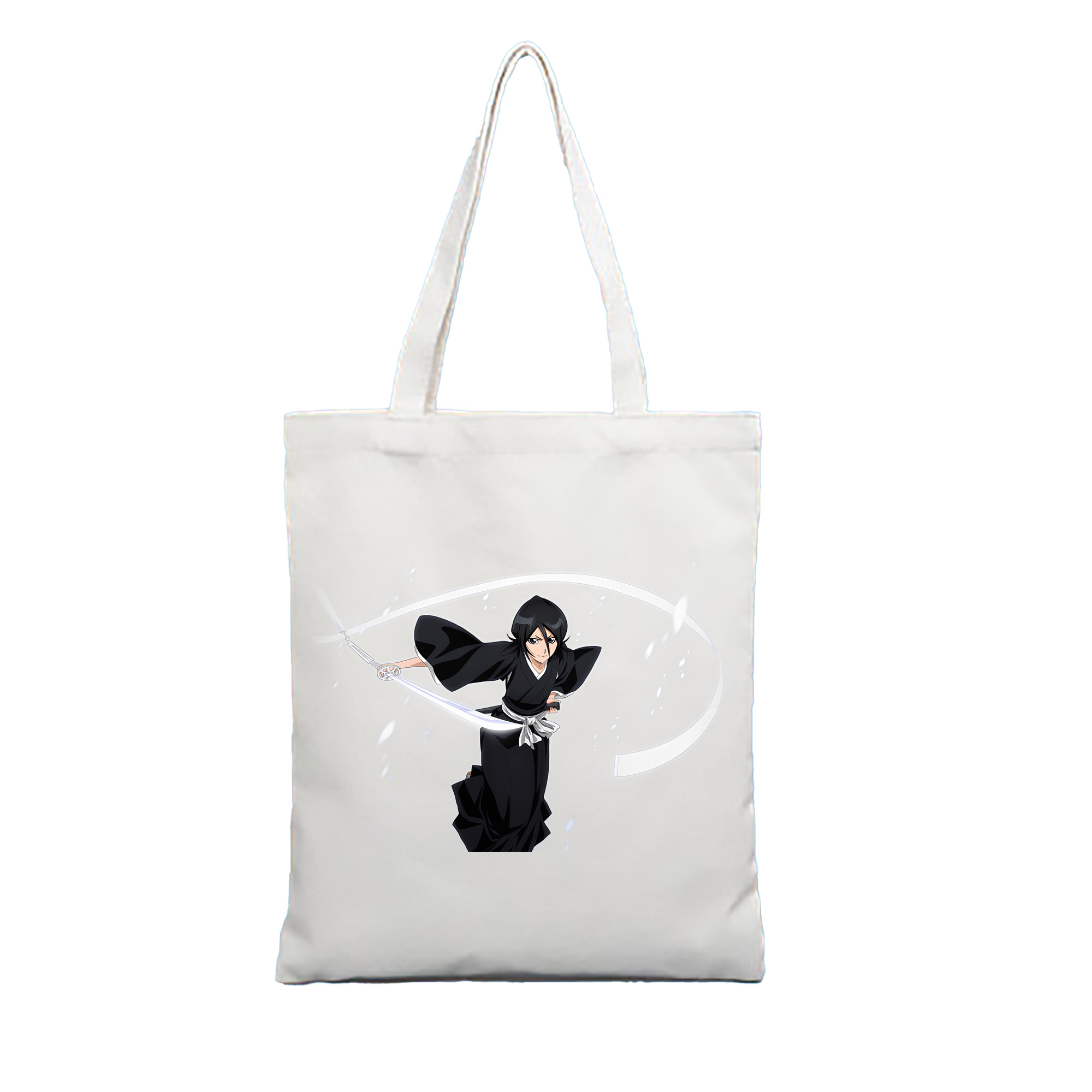 （画像用） ブリーチ 朽木ルキア BLEACH Kuchiki Rukia 縦型キャンバス生地手提げバッグ　トートバッグ
