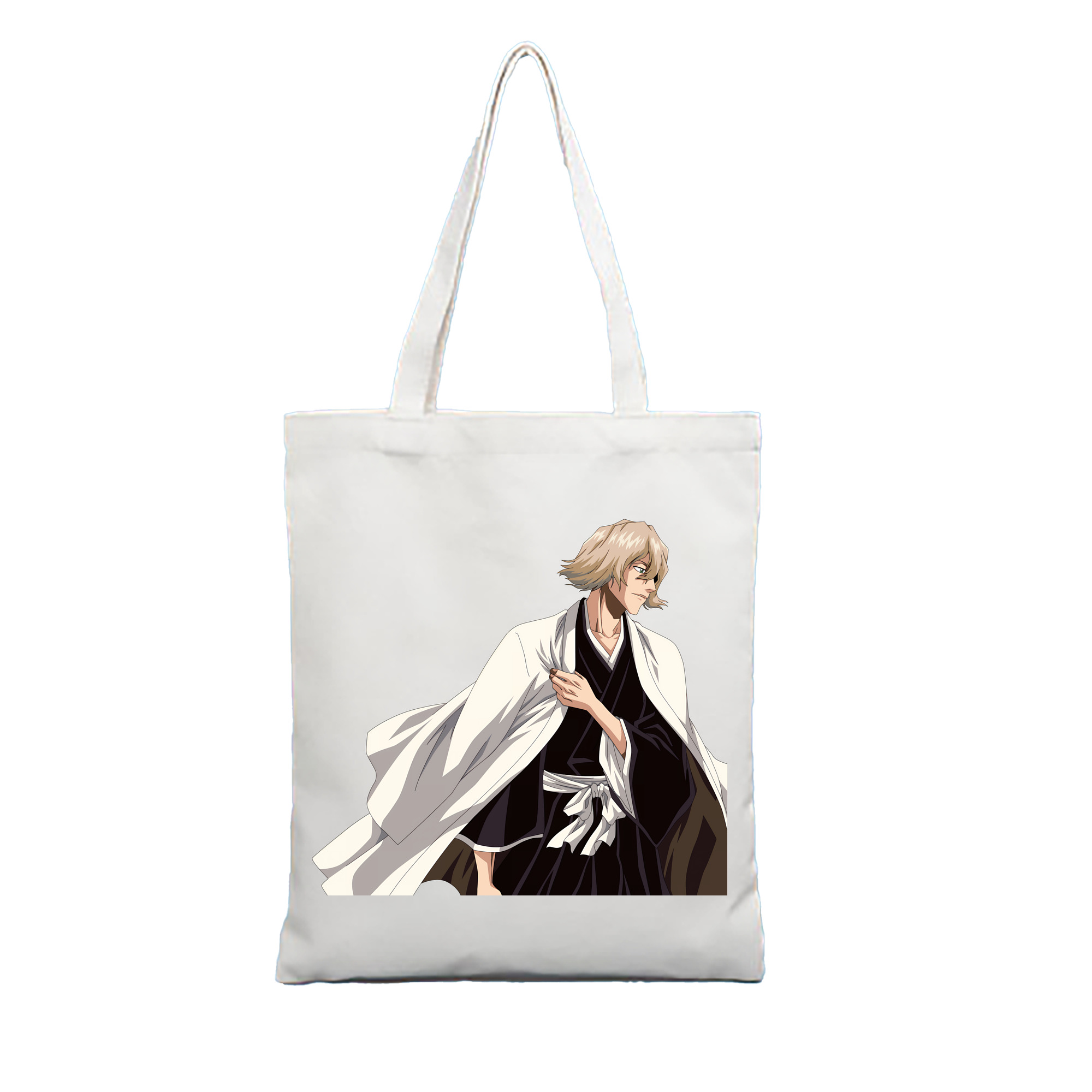 （画像用） "ブリーチ 浦原 喜助（うらはら きすけ） BLEACH Urahara Kisuke " 縦型キャンバス生地手提げバッグ　トートバッグ