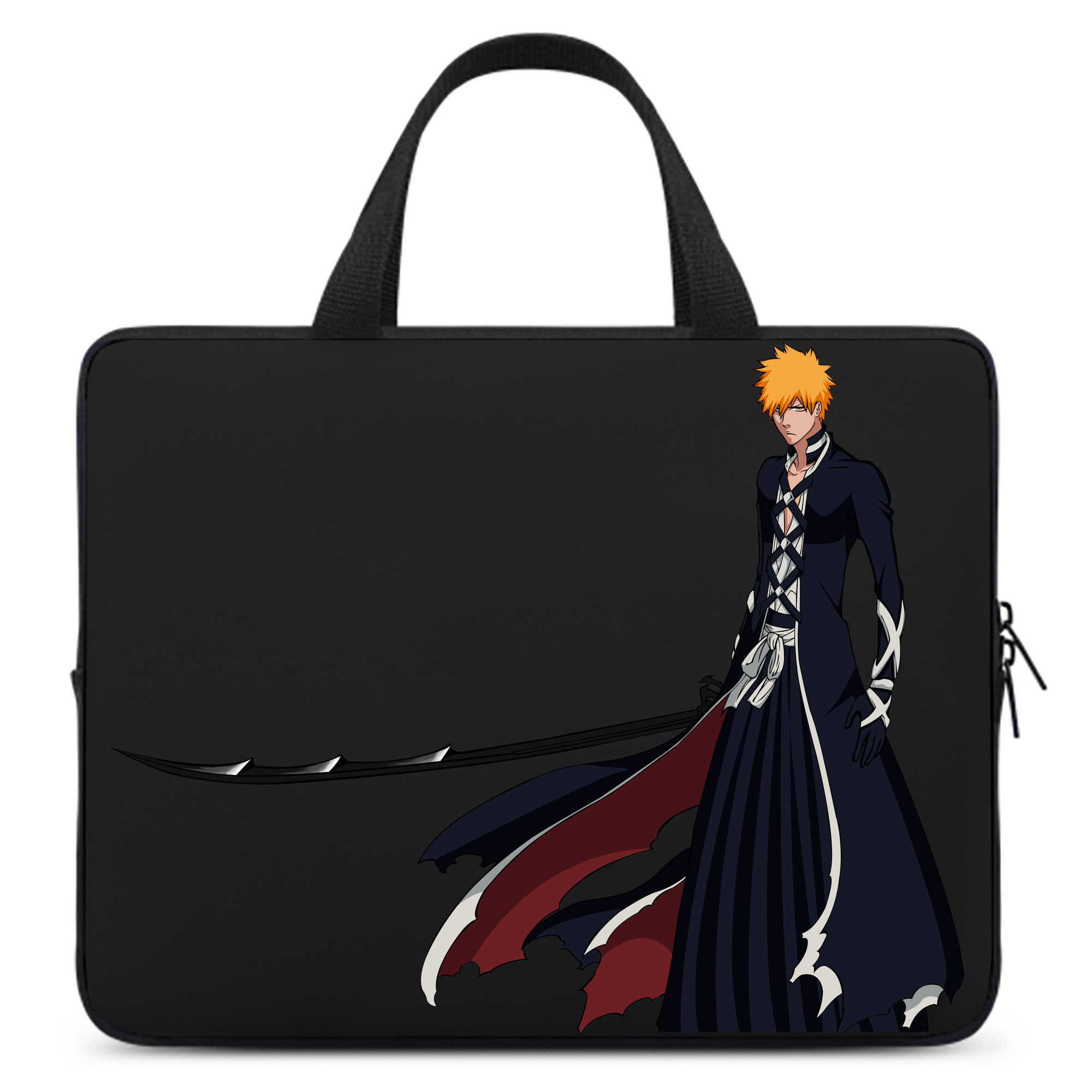 （画像用） ブリーチ 黒崎一護（くろさき いちご）BLEACH Kurosaki Ichigo 手提げノートパソコンバッグ