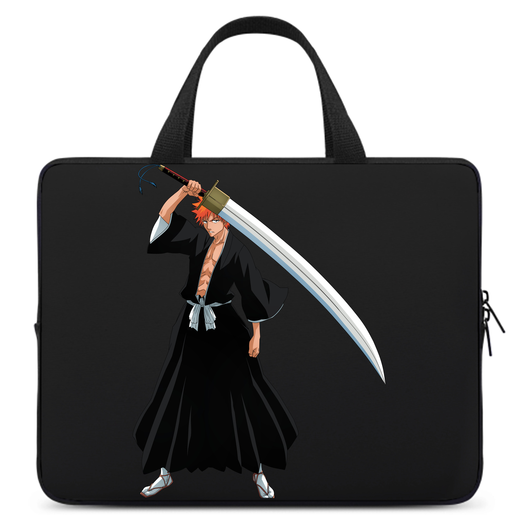 （画像用） ブリーチ 黒崎一護（くろさき いちご）BLEACH Kurosaki Ichigo 手提げノートパソコンバッグ