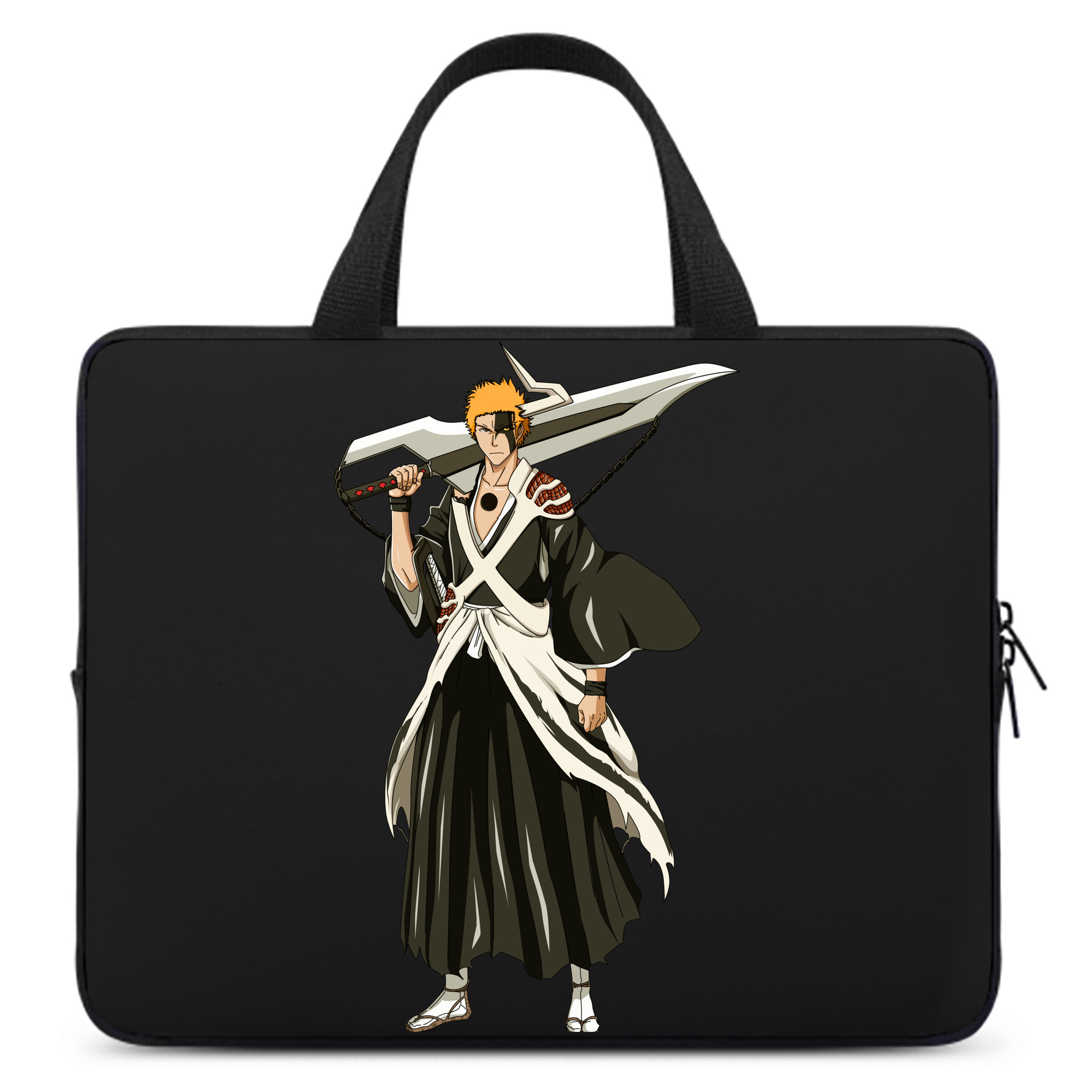 （画像用） ブリーチ 黒崎一護（くろさき いちご）BLEACH Kurosaki Ichigo 手提げノートパソコンバッグ