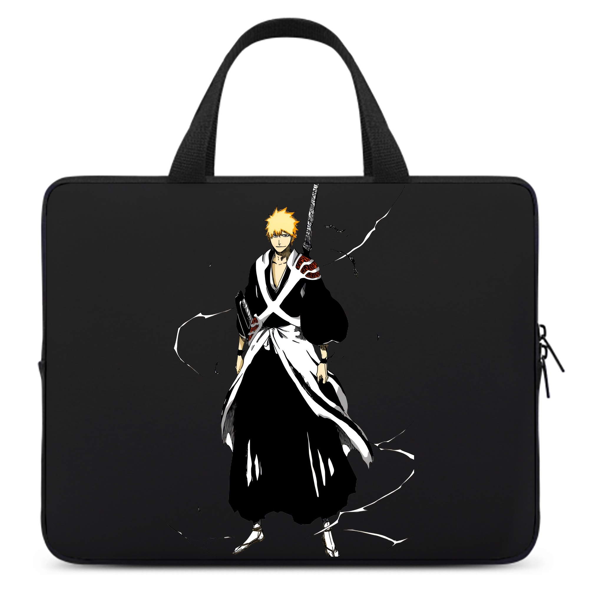 （画像用） ブリーチ 黒崎一護（くろさき いちご）BLEACH Kurosaki Ichigo 手提げノートパソコンバッグ
