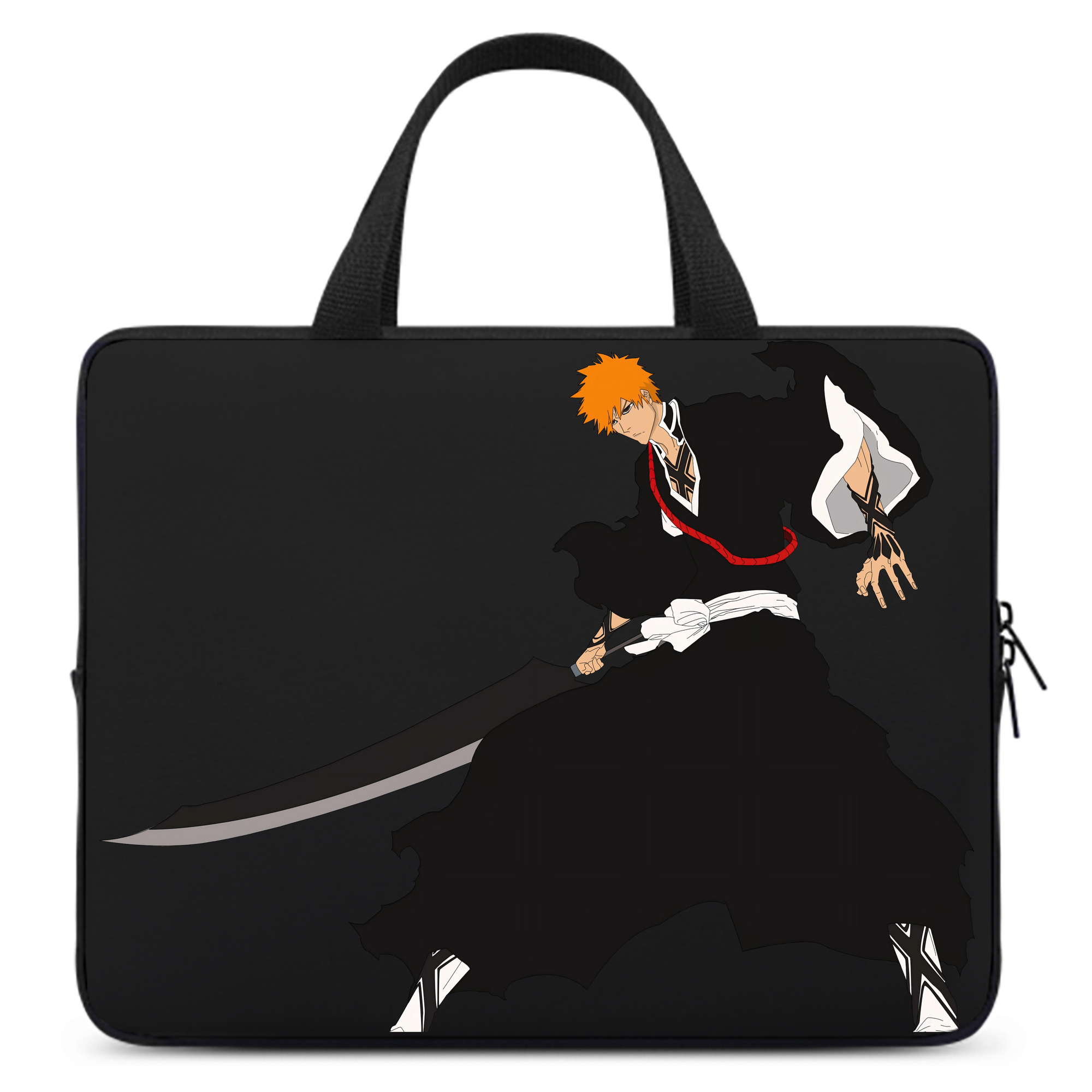 （画像用） ブリーチ 黒崎一護（くろさき いちご）BLEACH Kurosaki Ichigo 手提げノートパソコンバッグ