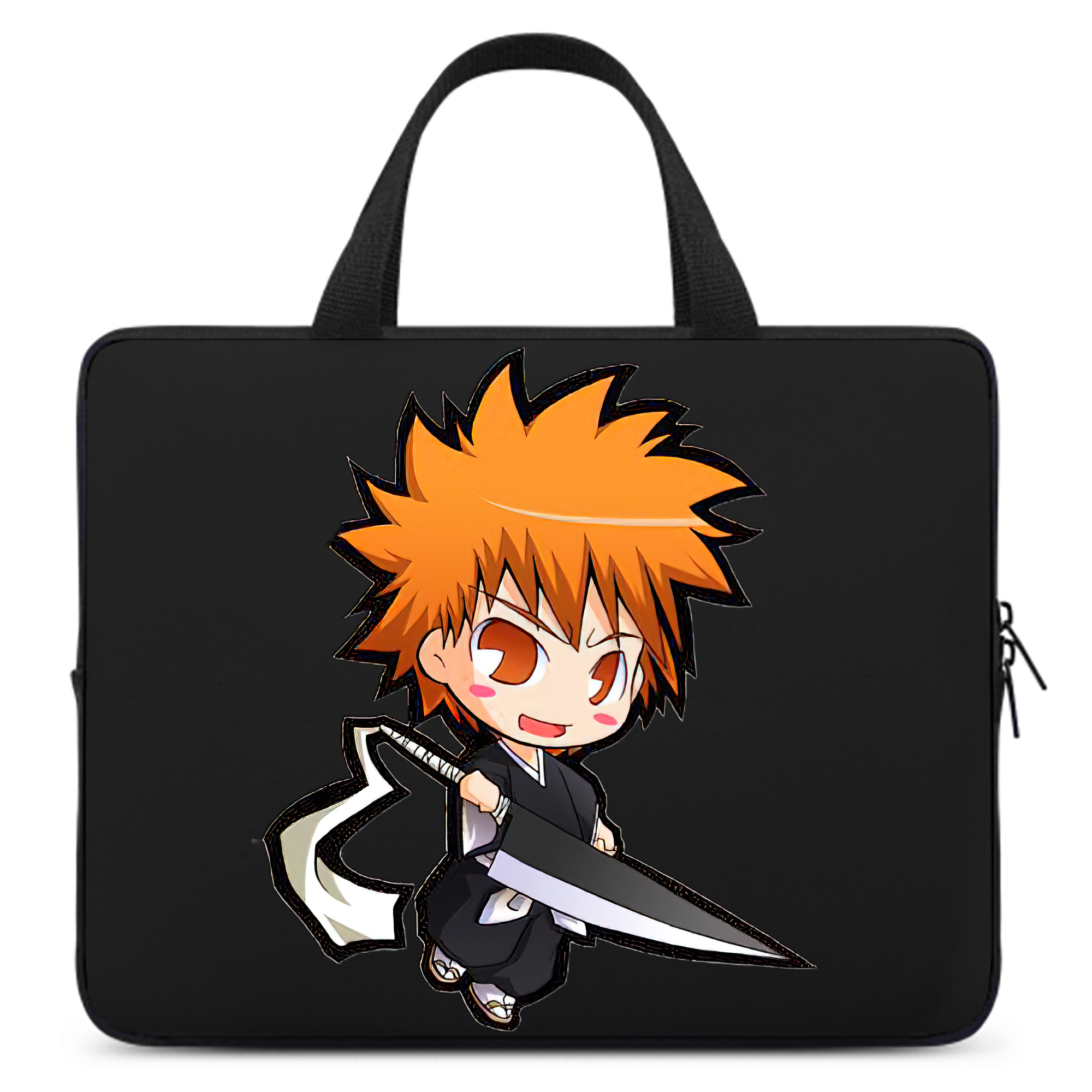 （画像用） ブリーチ 黒崎一護（くろさき いちご）BLEACH Kurosaki Ichigo 手提げノートパソコンバッグ