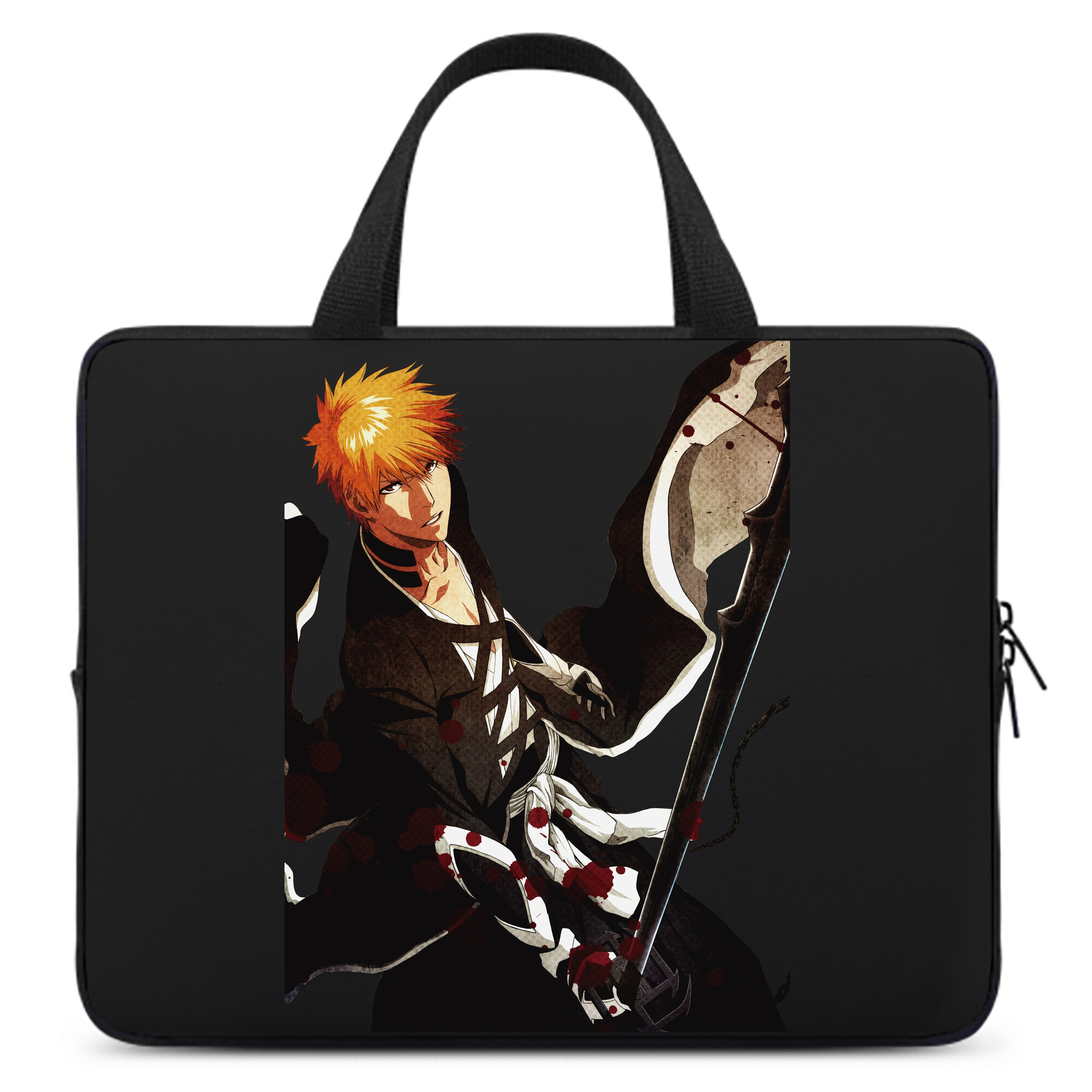 （画像用） ブリーチ 黒崎一護（くろさき いちご）BLEACH Kurosaki Ichigo 手提げノートパソコンバッグ