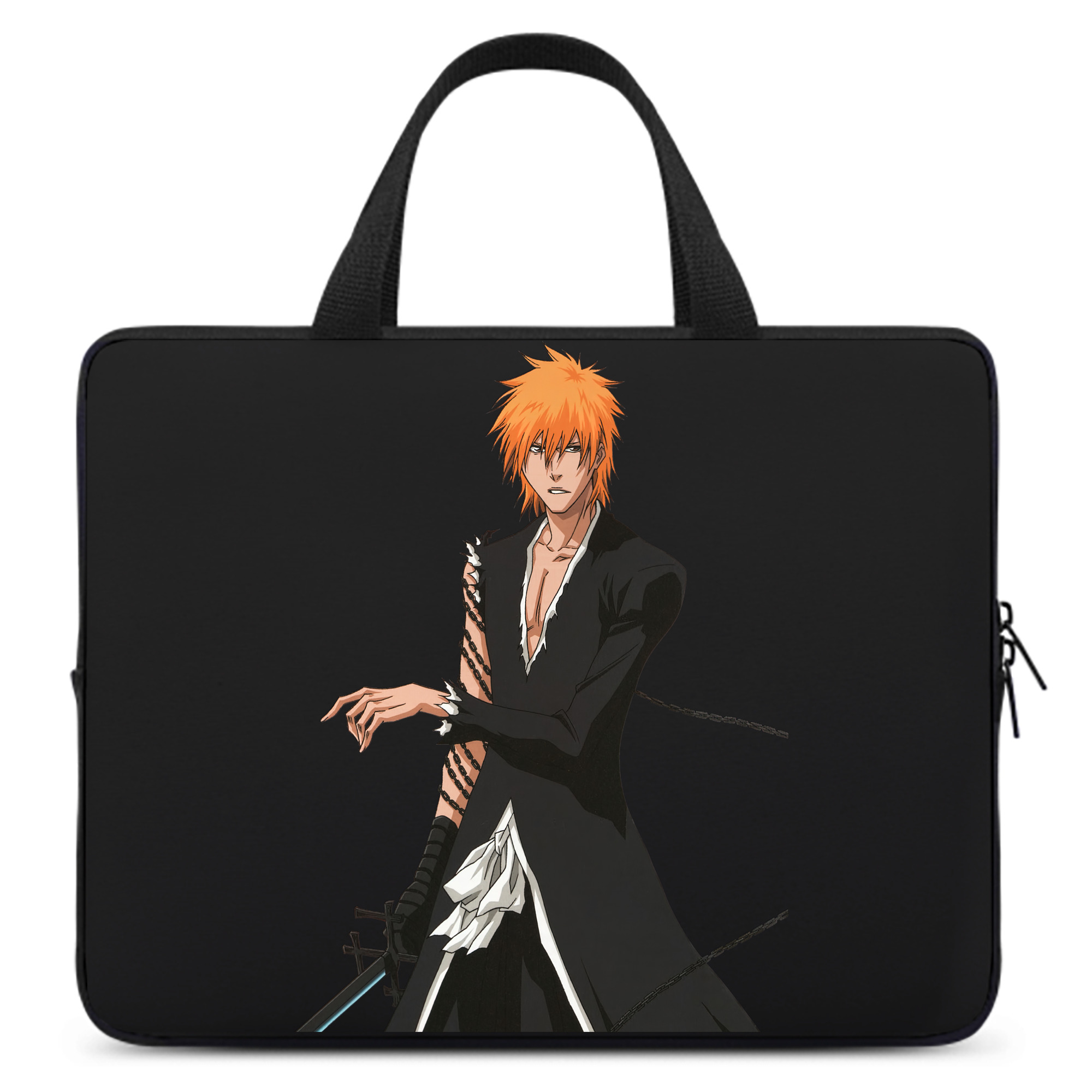 （画像用） ブリーチ 黒崎一護（くろさき いちご）BLEACH Kurosaki Ichigo 手提げノートパソコンバッグ
