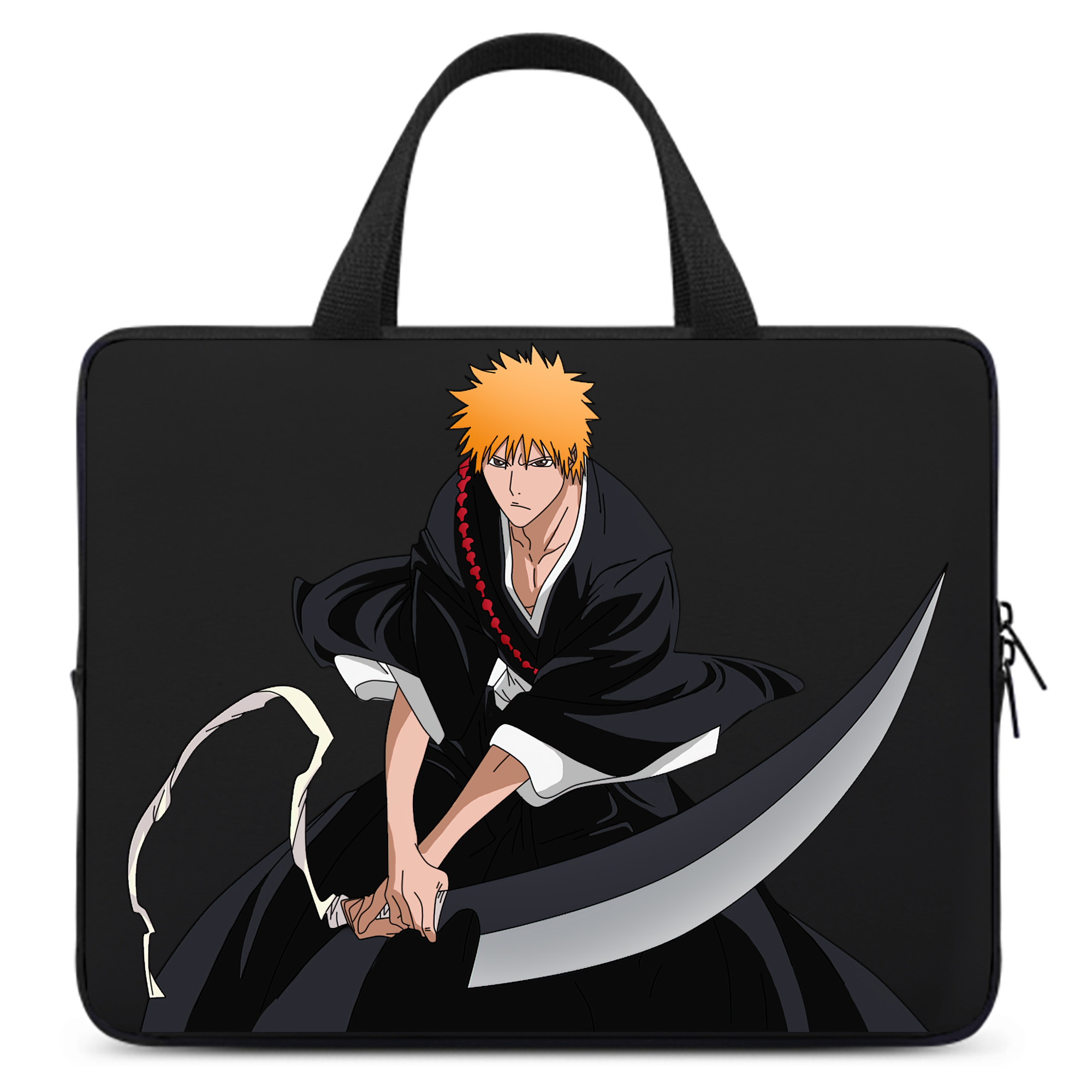（画像用） ブリーチ 黒崎一護（くろさき いちご）BLEACH Kurosaki Ichigo 手提げノートパソコンバッグ