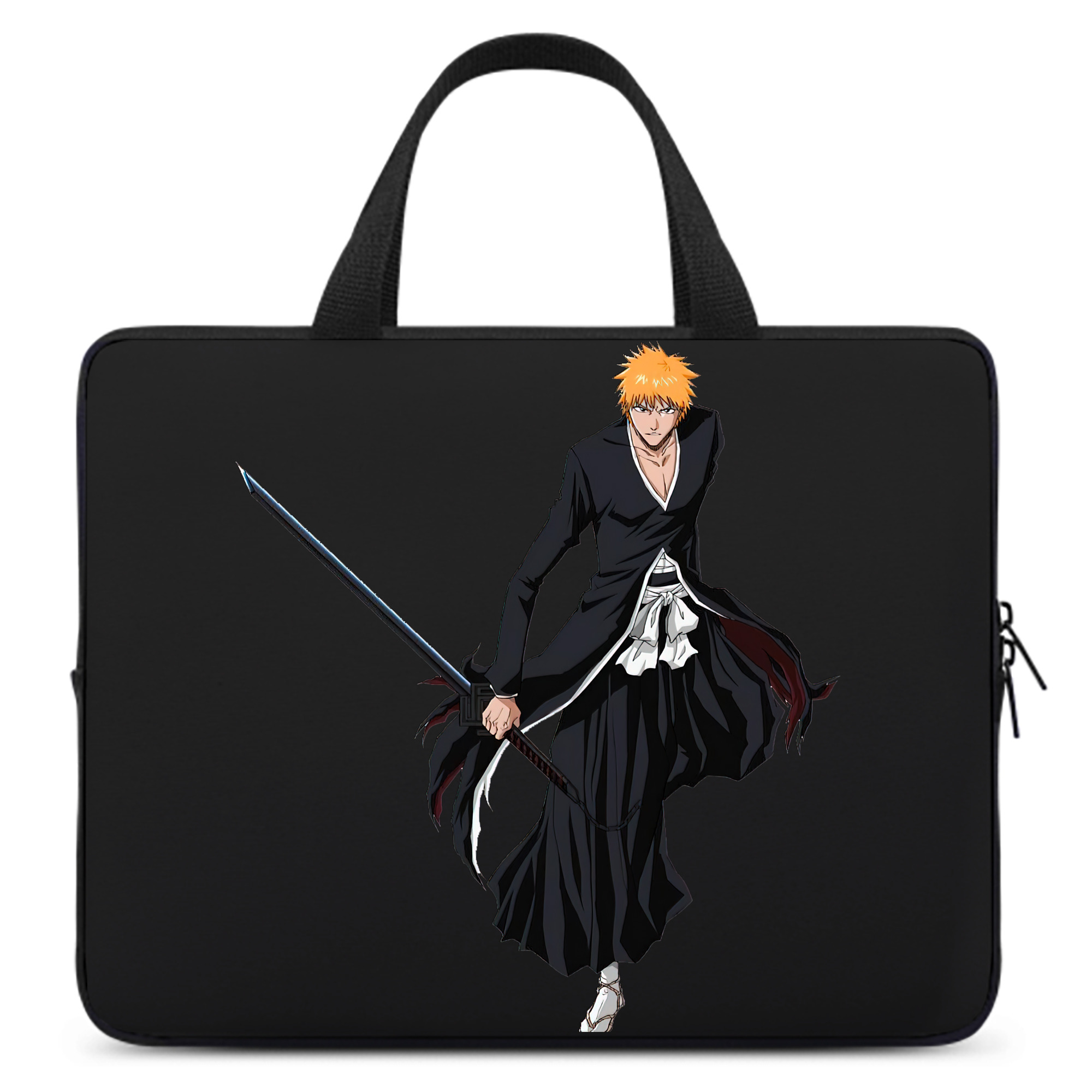 （画像用） ブリーチ 黒崎一護（くろさき いちご）BLEACH Kurosaki Ichigo 手提げノートパソコンバッグ