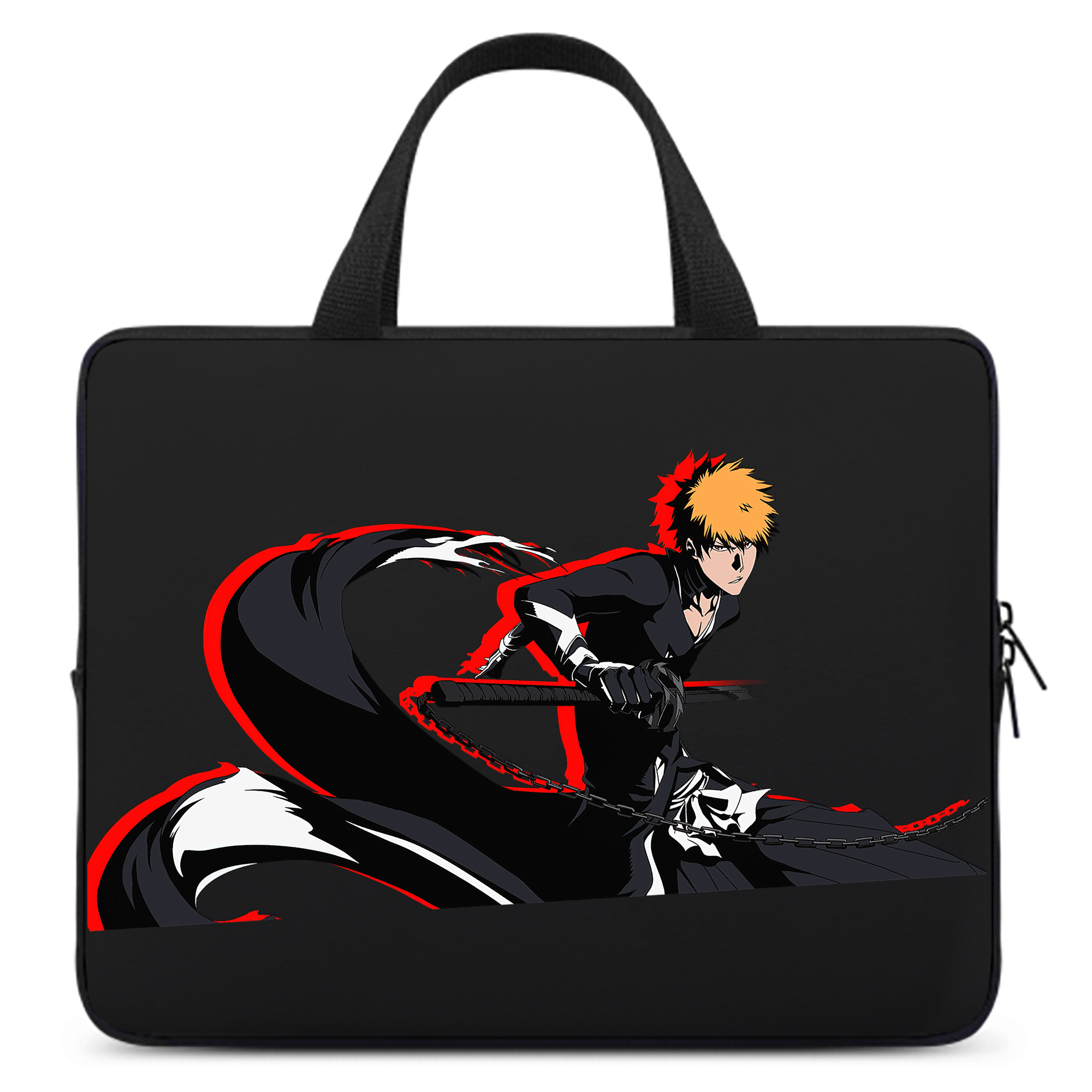 （画像用） ブリーチ 黒崎一護（くろさき いちご）BLEACH Kurosaki Ichigo 手提げノートパソコンバッグ