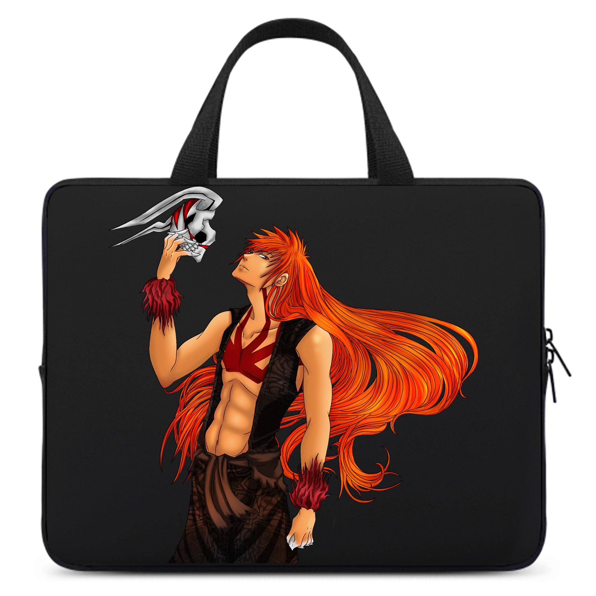（画像用） ブリーチ 黒崎一護（くろさき いちご）BLEACH Kurosaki Ichigo 手提げノートパソコンバッグ