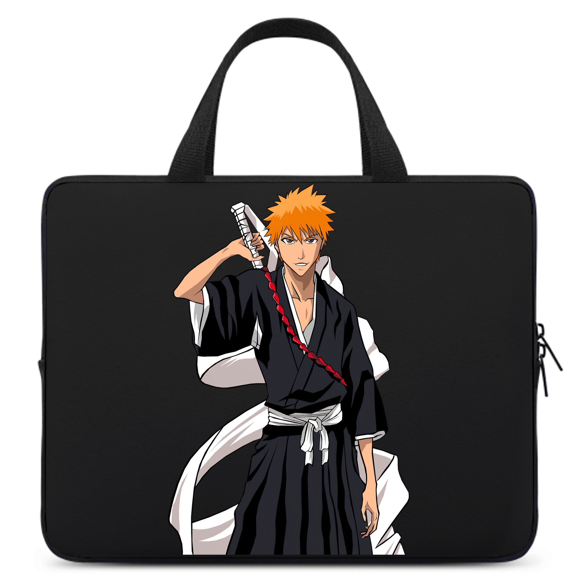 （画像用） ブリーチ 黒崎一護（くろさき いちご）BLEACH Kurosaki Ichigo 手提げノートパソコンバッグ