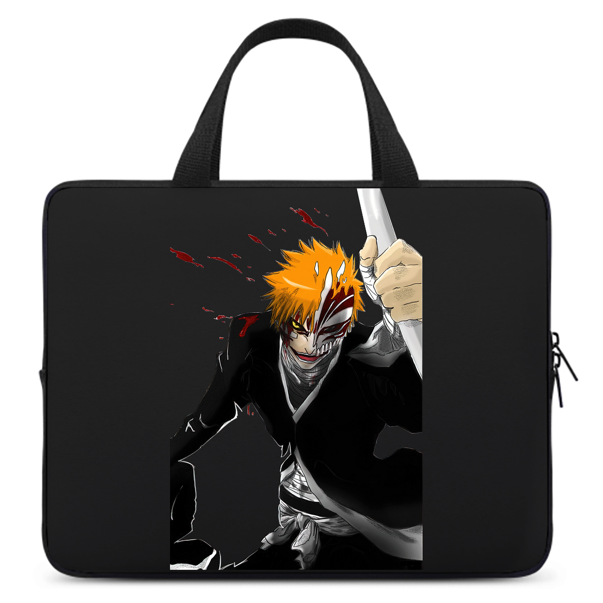 （画像用） ブリーチ 黒崎一護（くろさき いちご）BLEACH Kurosaki Ichigo 手提げノートパソコンバッグ
