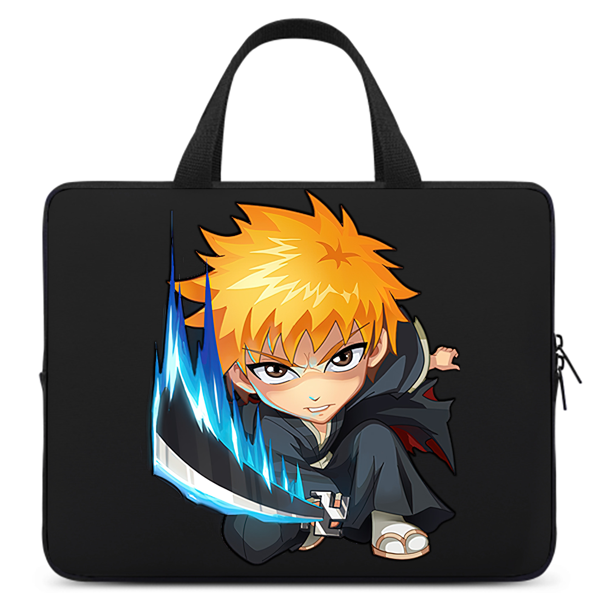 （画像用） ブリーチ 黒崎一護（くろさき いちご）BLEACH Kurosaki Ichigo 手提げノートパソコンバッグ