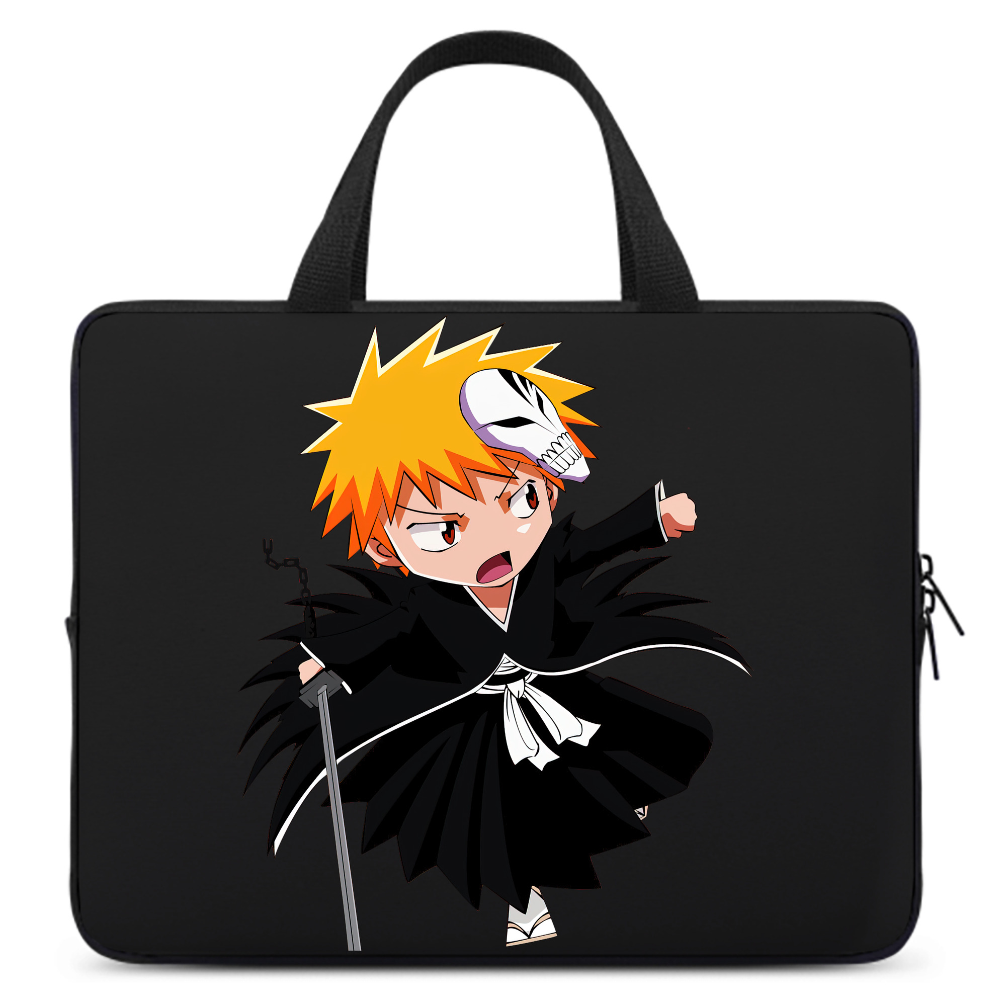 （画像用） ブリーチ 黒崎一護（くろさき いちご）BLEACH Kurosaki Ichigo 手提げノートパソコンバッグ