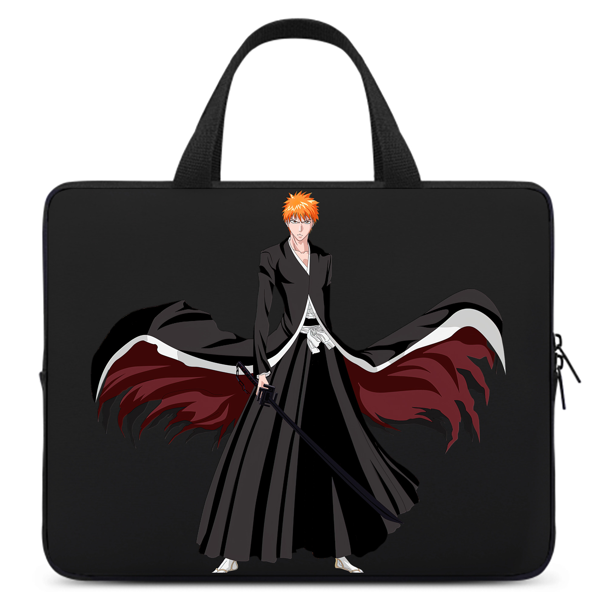 （画像用） ブリーチ 黒崎一護（くろさき いちご）BLEACH Kurosaki Ichigo 手提げノートパソコンバッグ