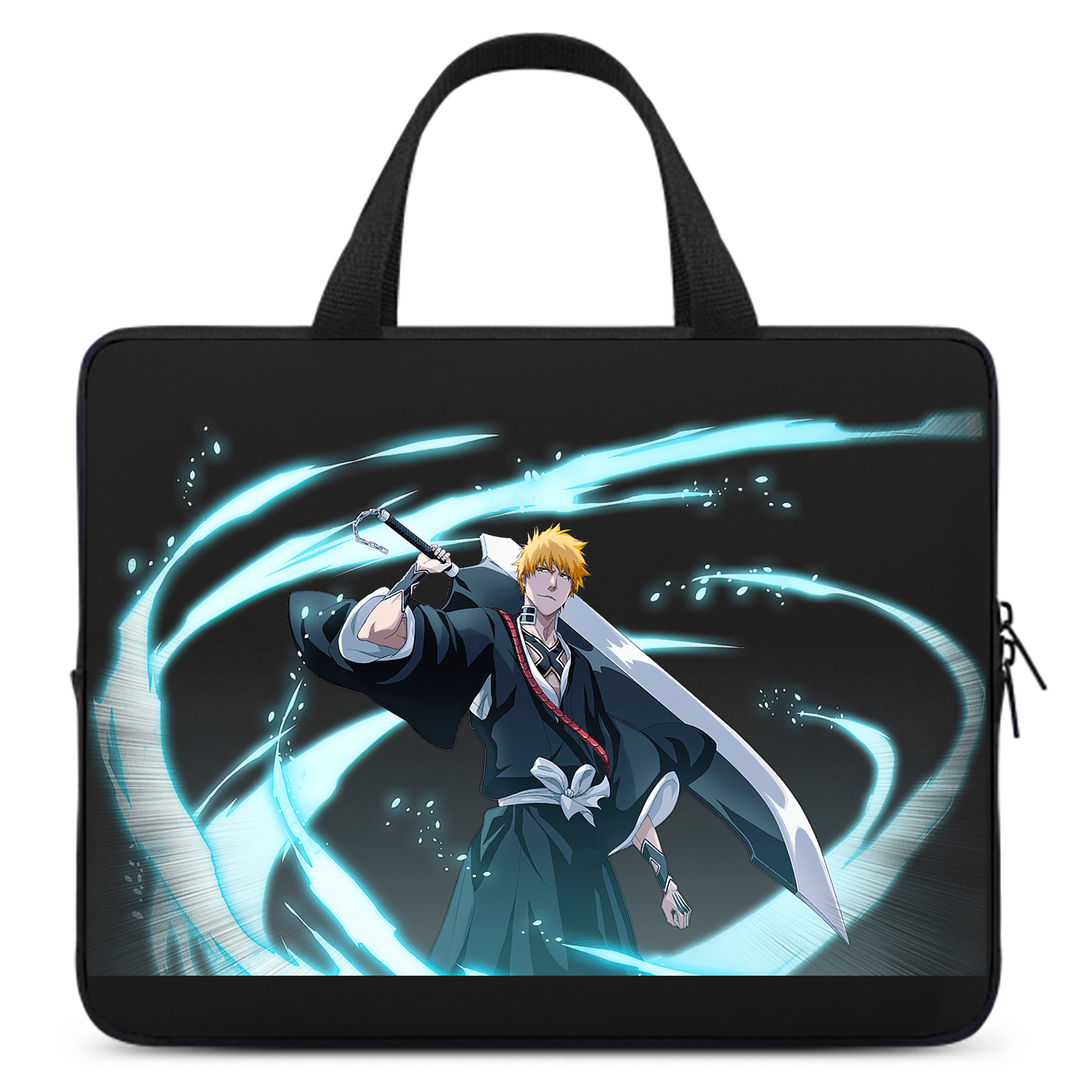 （画像用） ブリーチ 黒崎一護（くろさき いちご）BLEACH Kurosaki Ichigo 手提げノートパソコンバッグ