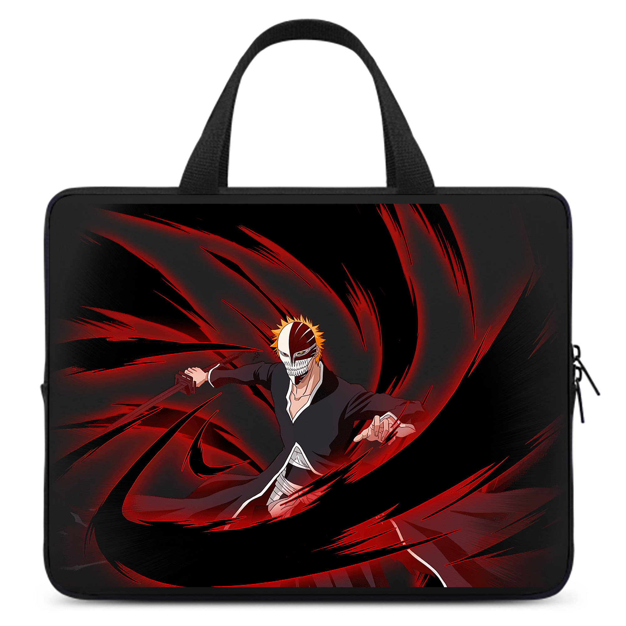 （画像用） ブリーチ 黒崎一護（くろさき いちご）BLEACH Kurosaki Ichigo 手提げノートパソコンバッグ