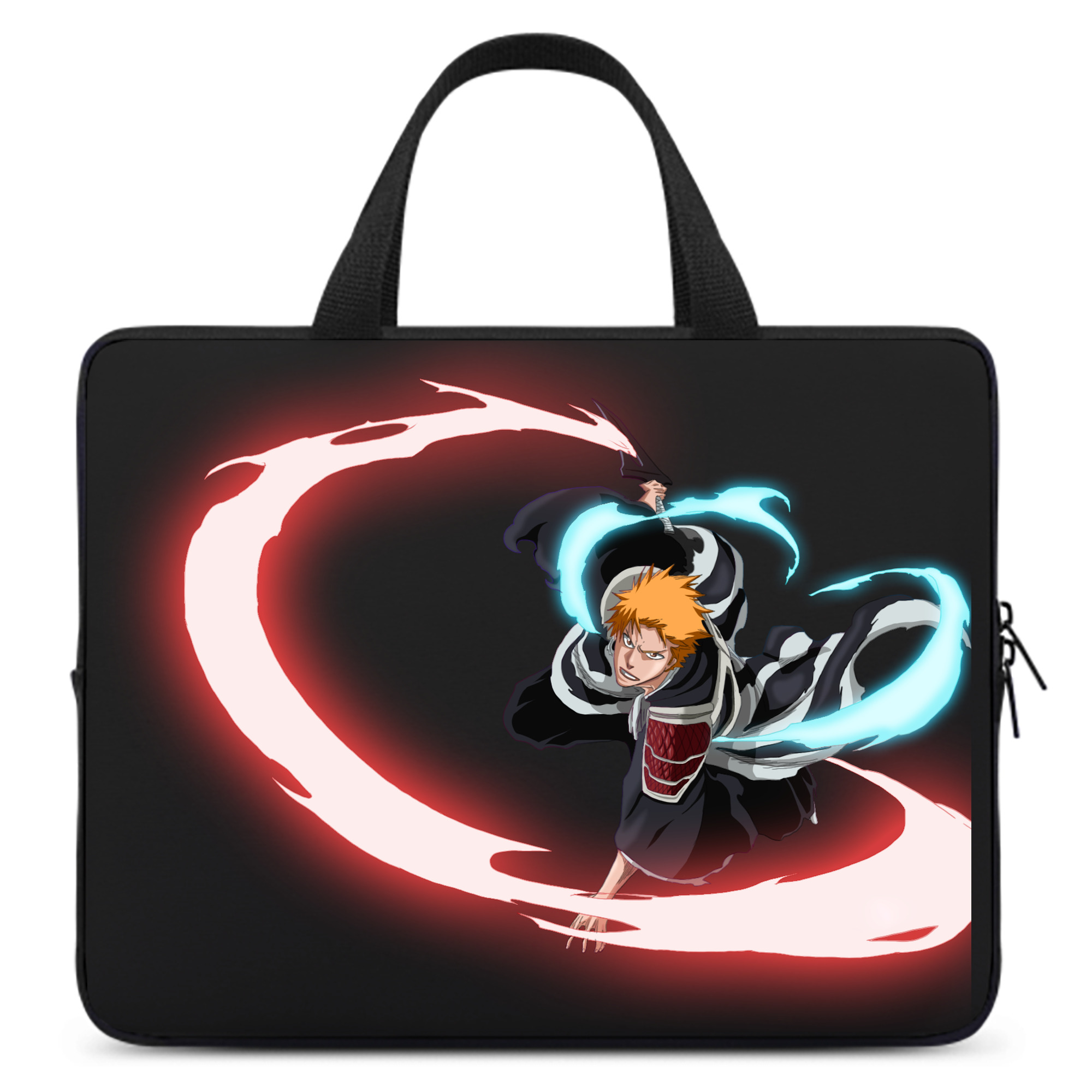 （画像用） ブリーチ 黒崎一護（くろさき いちご）BLEACH Kurosaki Ichigo 手提げノートパソコンバッグ