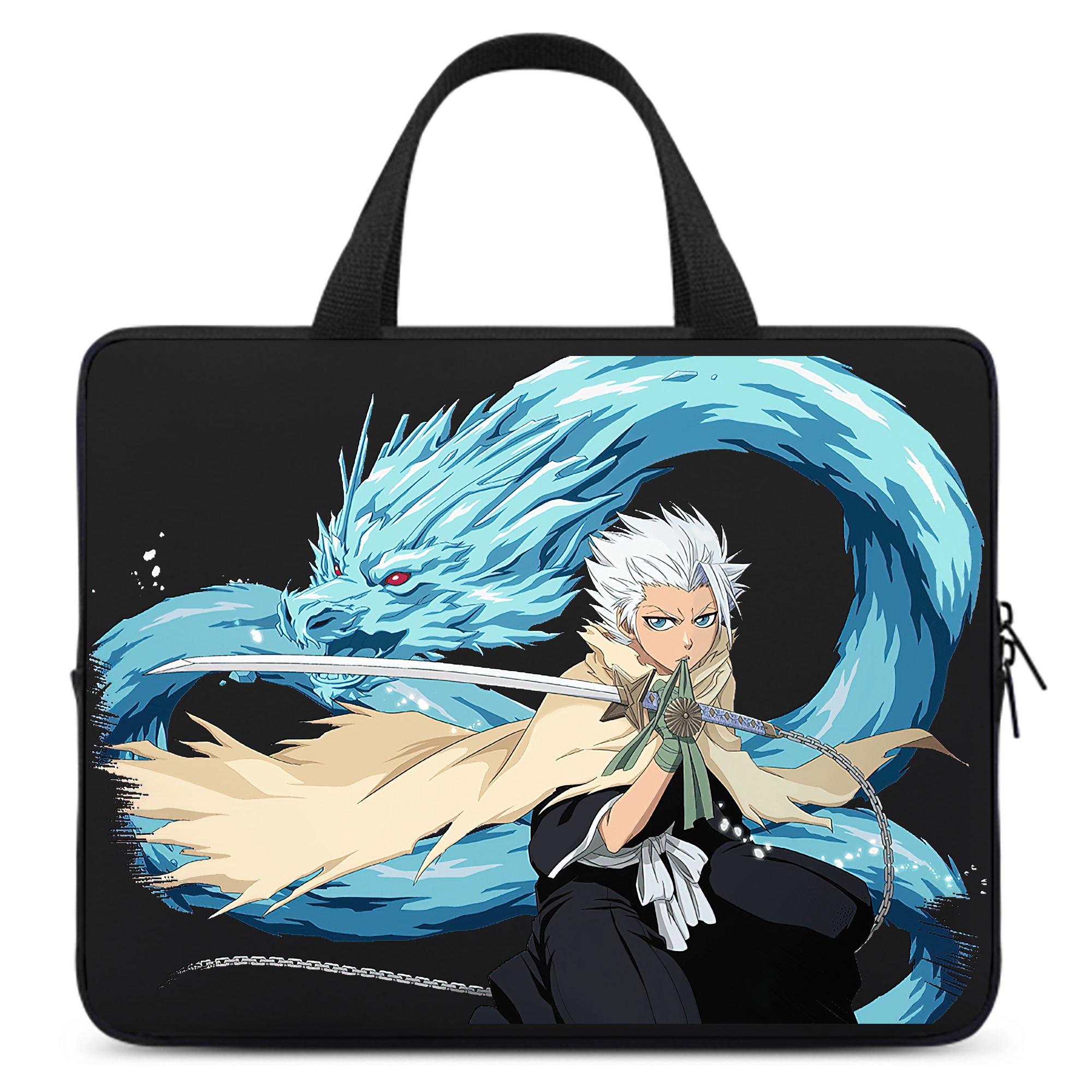 （画像用） ブリーチ 日番谷冬獅郎（ひつがや とうしろう） BLEACH Hitsugaya Toushirou 手提げノートパソコンバッグ