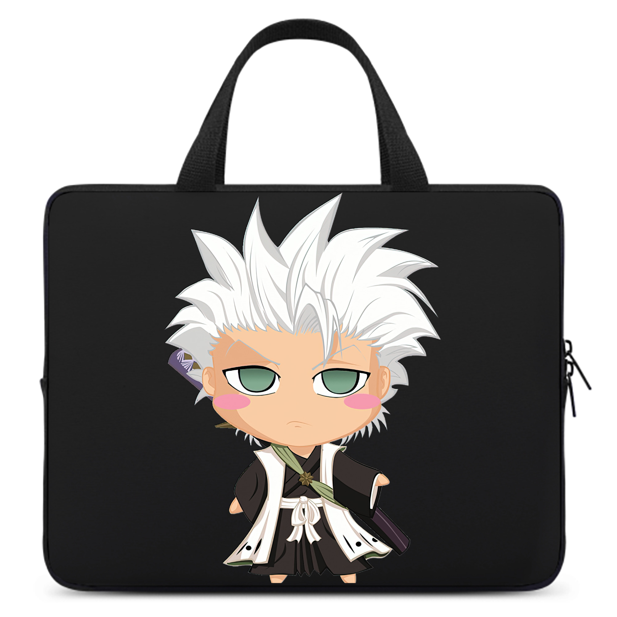 （画像用） ブリーチ 日番谷冬獅郎（ひつがや とうしろう） BLEACH Hitsugaya Toushirou 手提げノートパソコンバッグ